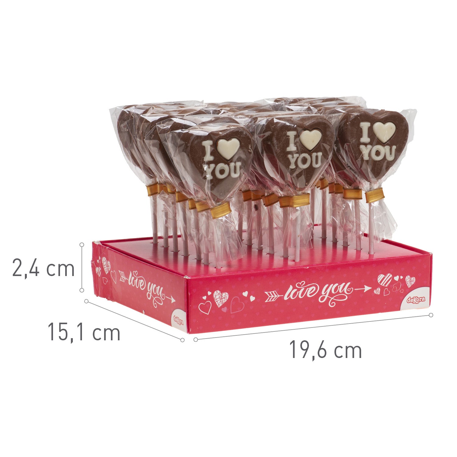 CHUPA-CHUPAS I LOVE YOU 25GR