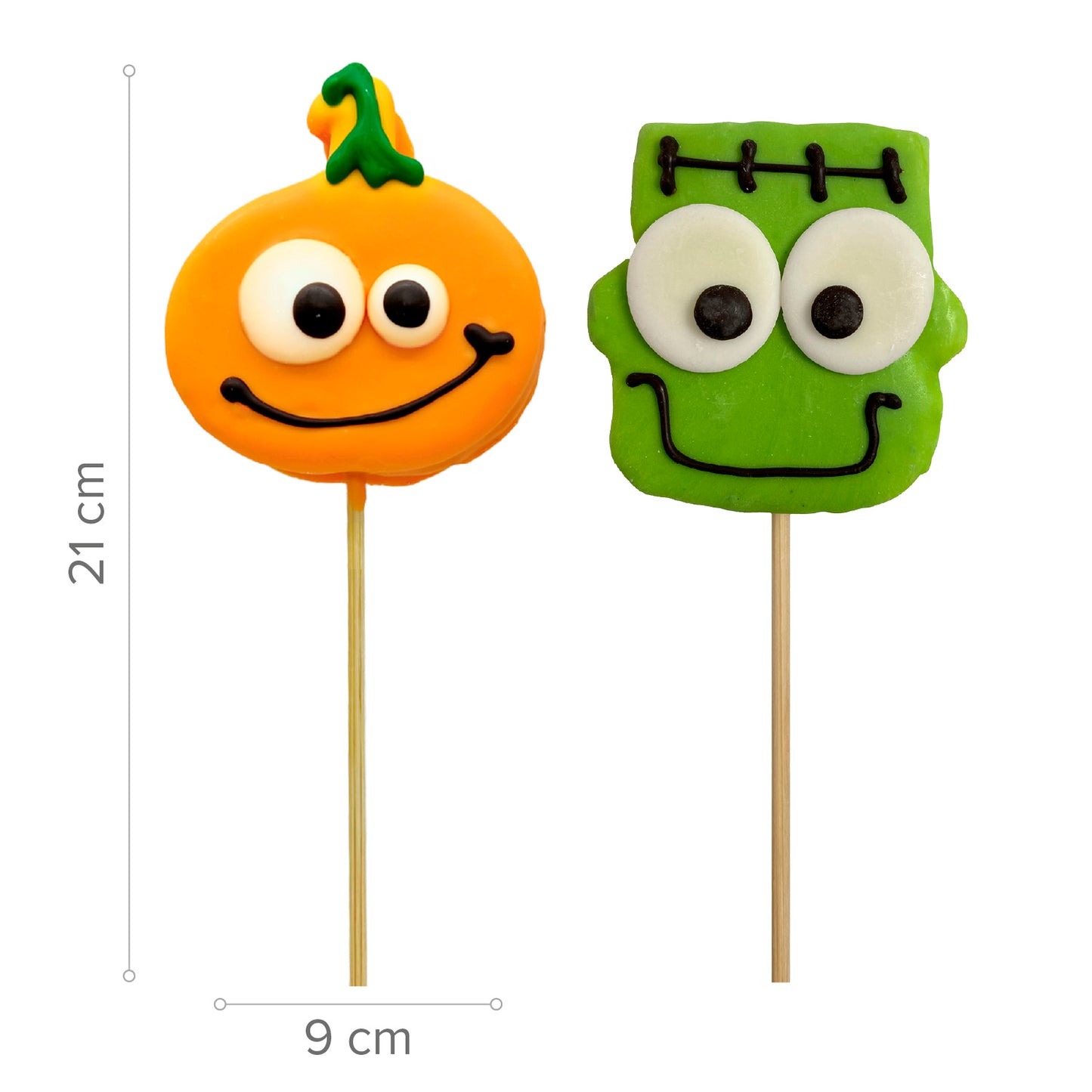 CHOCO MALLOW HALLOWEEN ASSORTED PUMPKIN AND FRANKI 30G