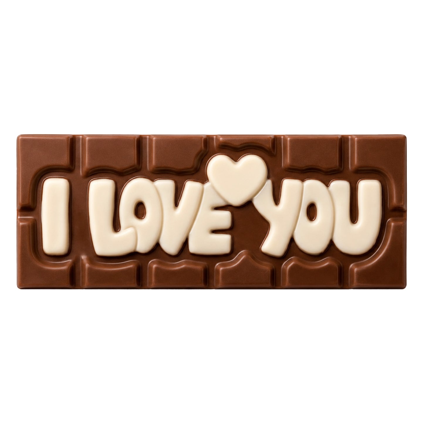 MINI TAVOLETTA DI CIOCCOLATO  I LOVE YOU 40GR