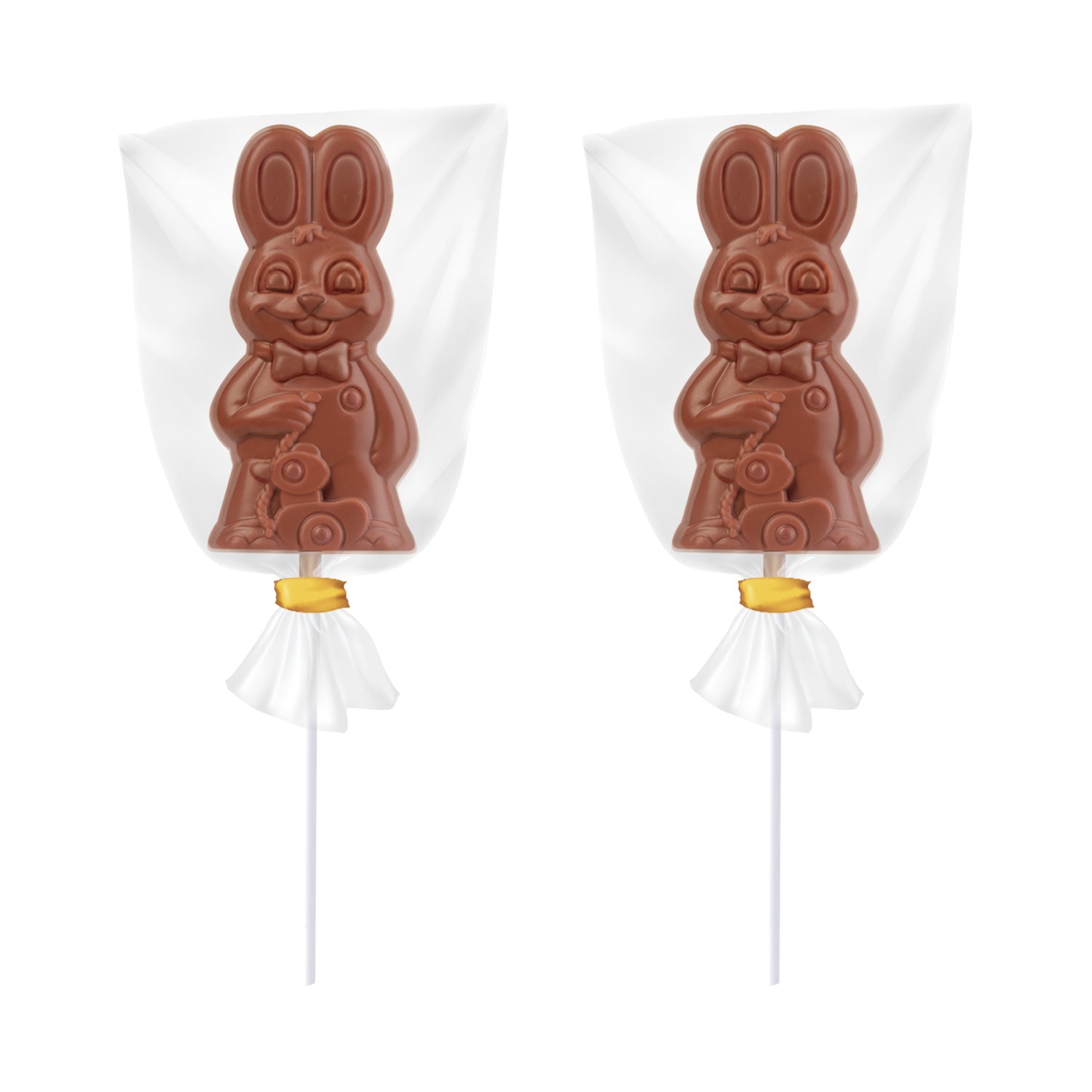 PIRULETA CONEJO CHOCOLATE CON LECHE 20GR
