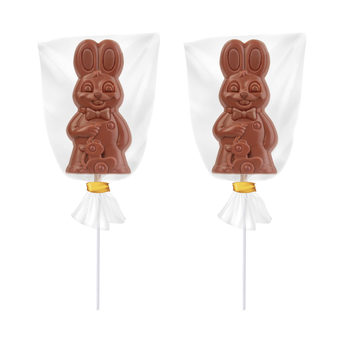 PIRULETA CONEJO CHOCOLATE CON LECHE 20GR