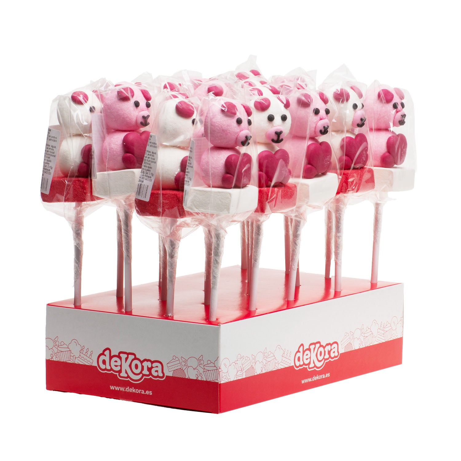 MALLOW BEAR HEART KEBAB 35GR
