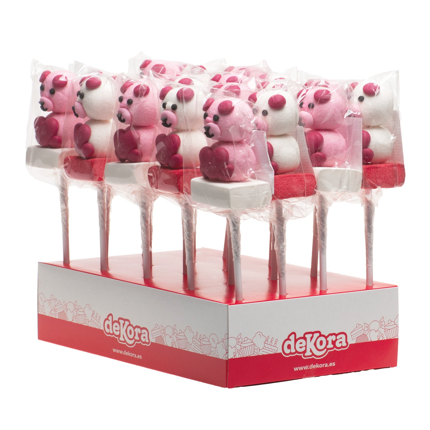 MALLOW BEAR HEART KEBAB 35GR