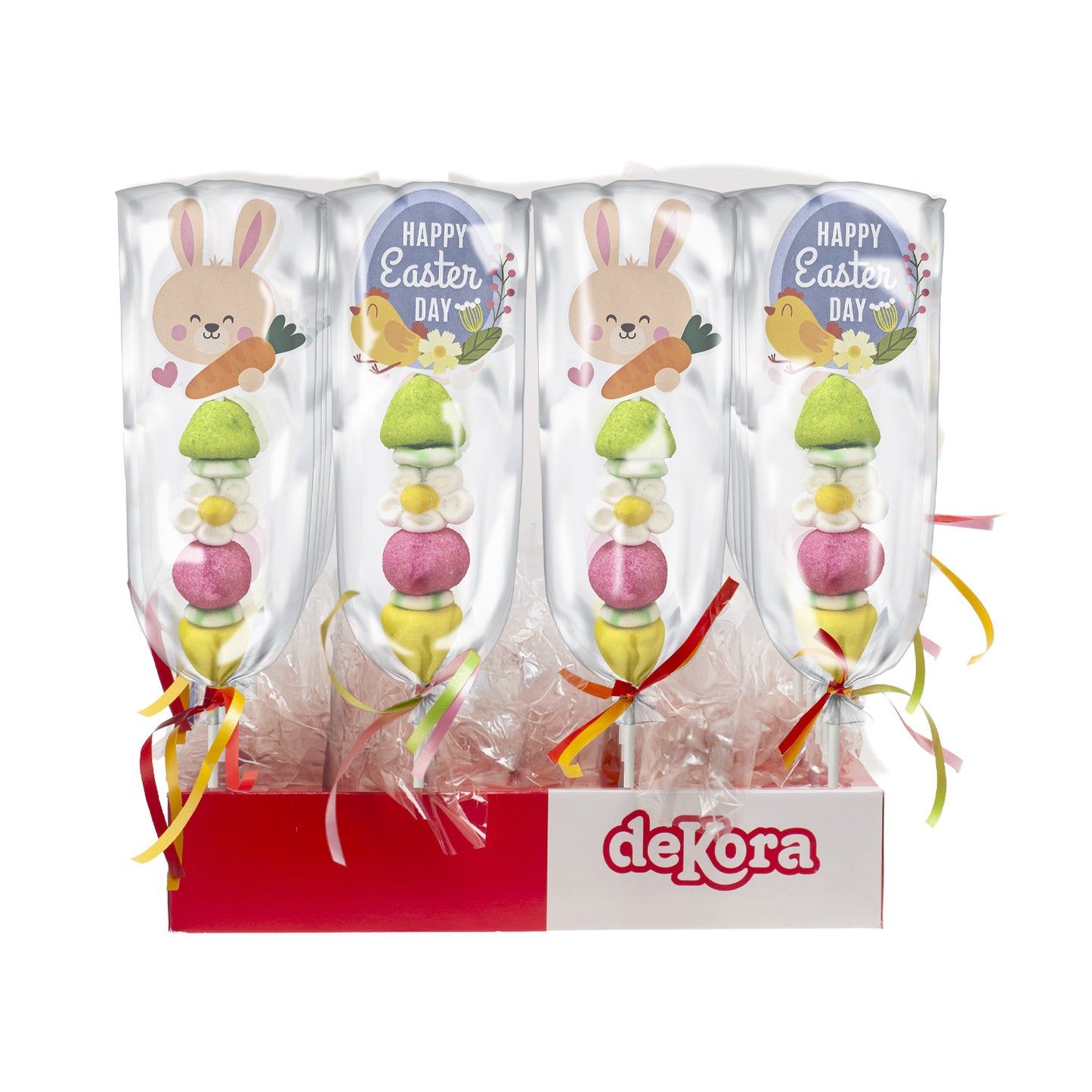 MALLOW EASTER SURT.MALLOW BROCHETTE 40GR