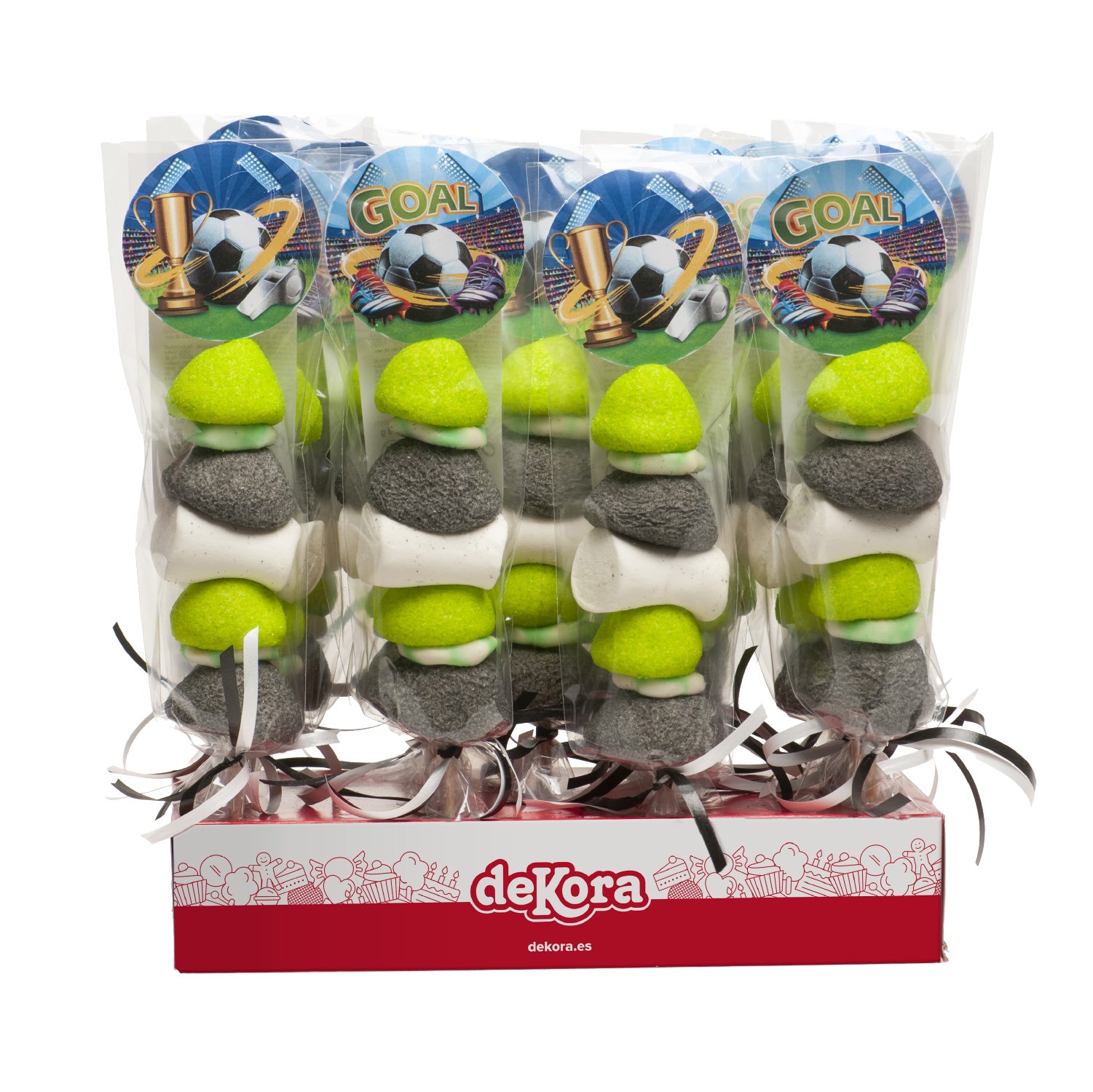 BROCHETTE ASSORTIMENT FOOTBALL MALLOW 53GR