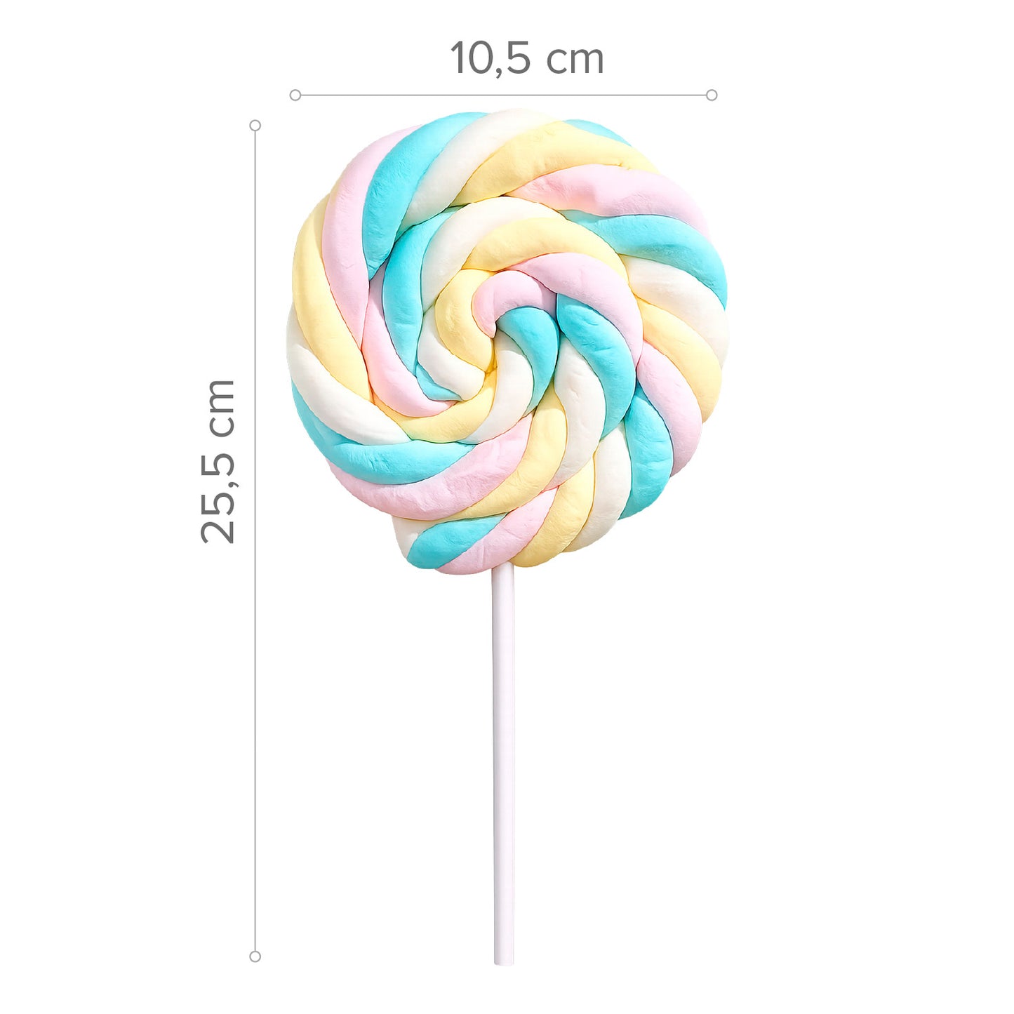  SUCETTE MALLOW TWIST 65 GR
