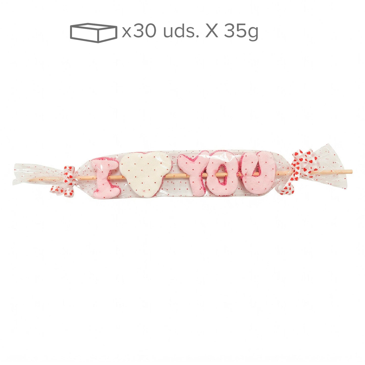 PIRULETA MALLOW I LOVE YOU 35GR