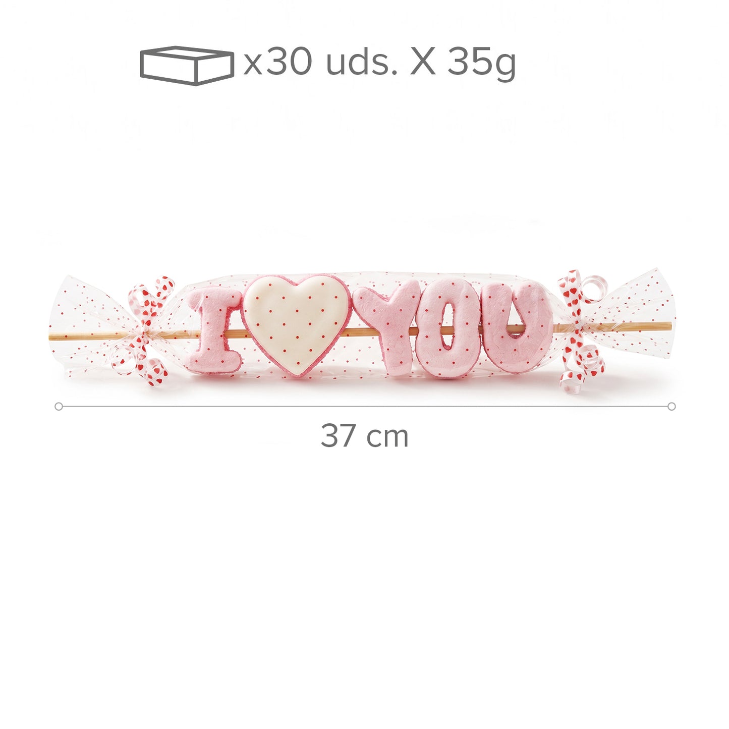 PIRULETA MALLOW I LOVE YOU 35GR