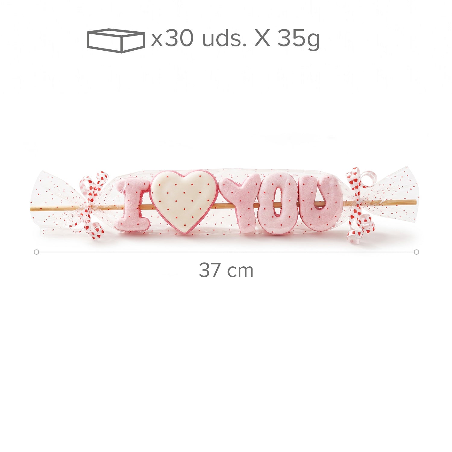 PIRULETA MALLOW I LOVE YOU 35GR
