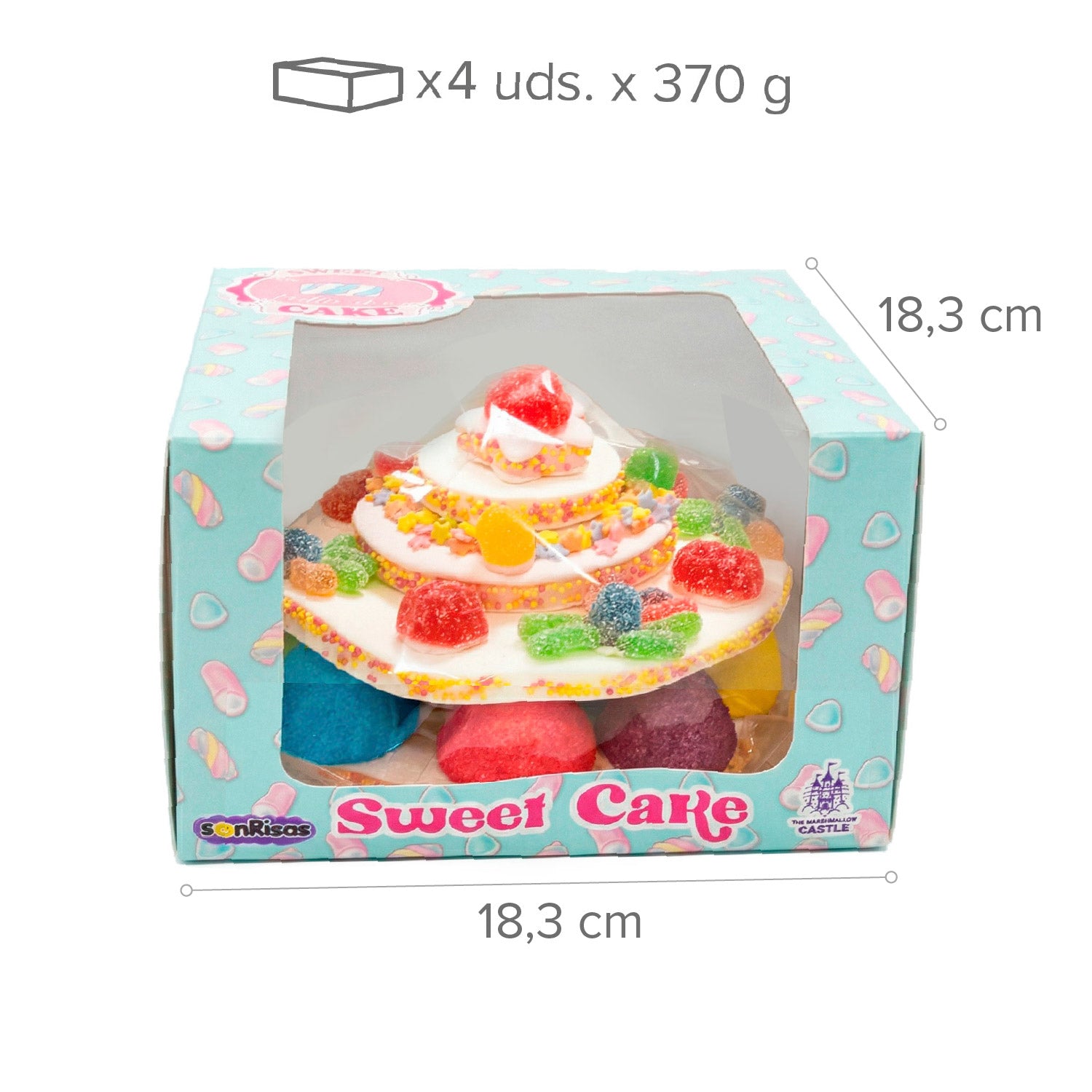 TARTA MALLOW SWEET CAKE 390GR