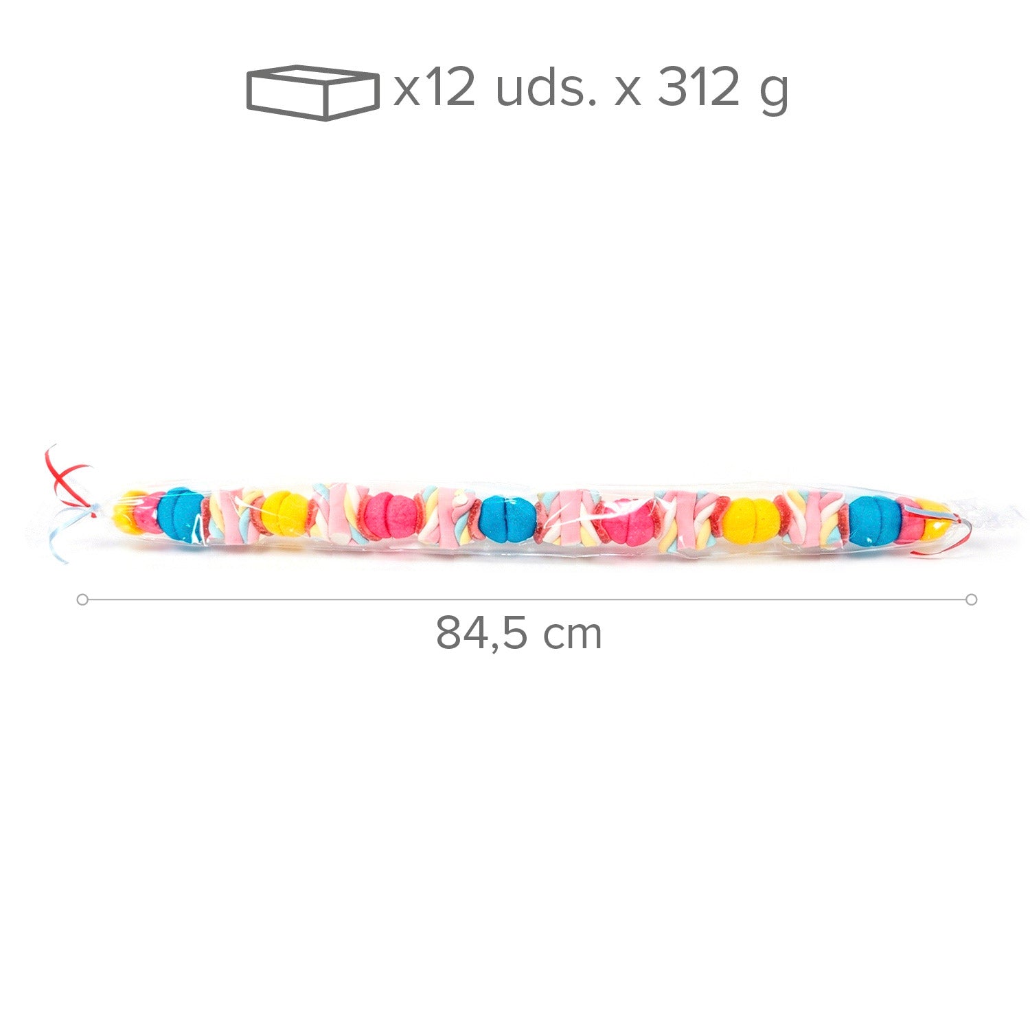  BROCHETA GIGANTE TWIST MALLOW 312GR