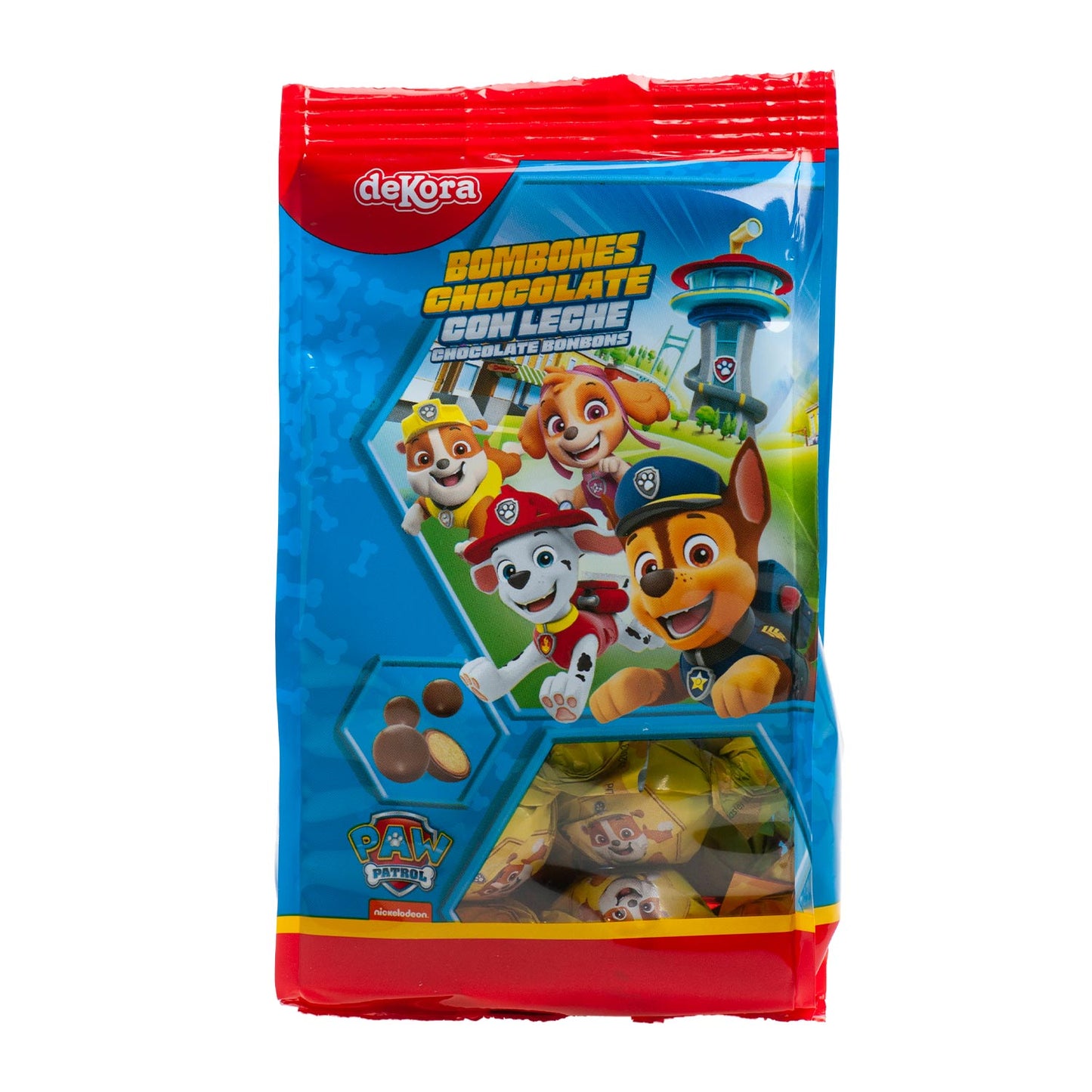 SACHET DE CHOCOLATS PAW PATROL 100 GR