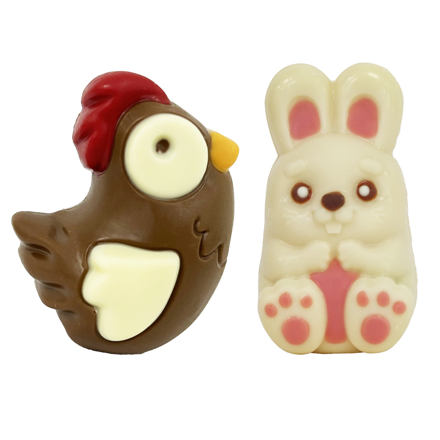 ASSORTED BUNNY AND CHICKEN CHOCOLATE 55 GR