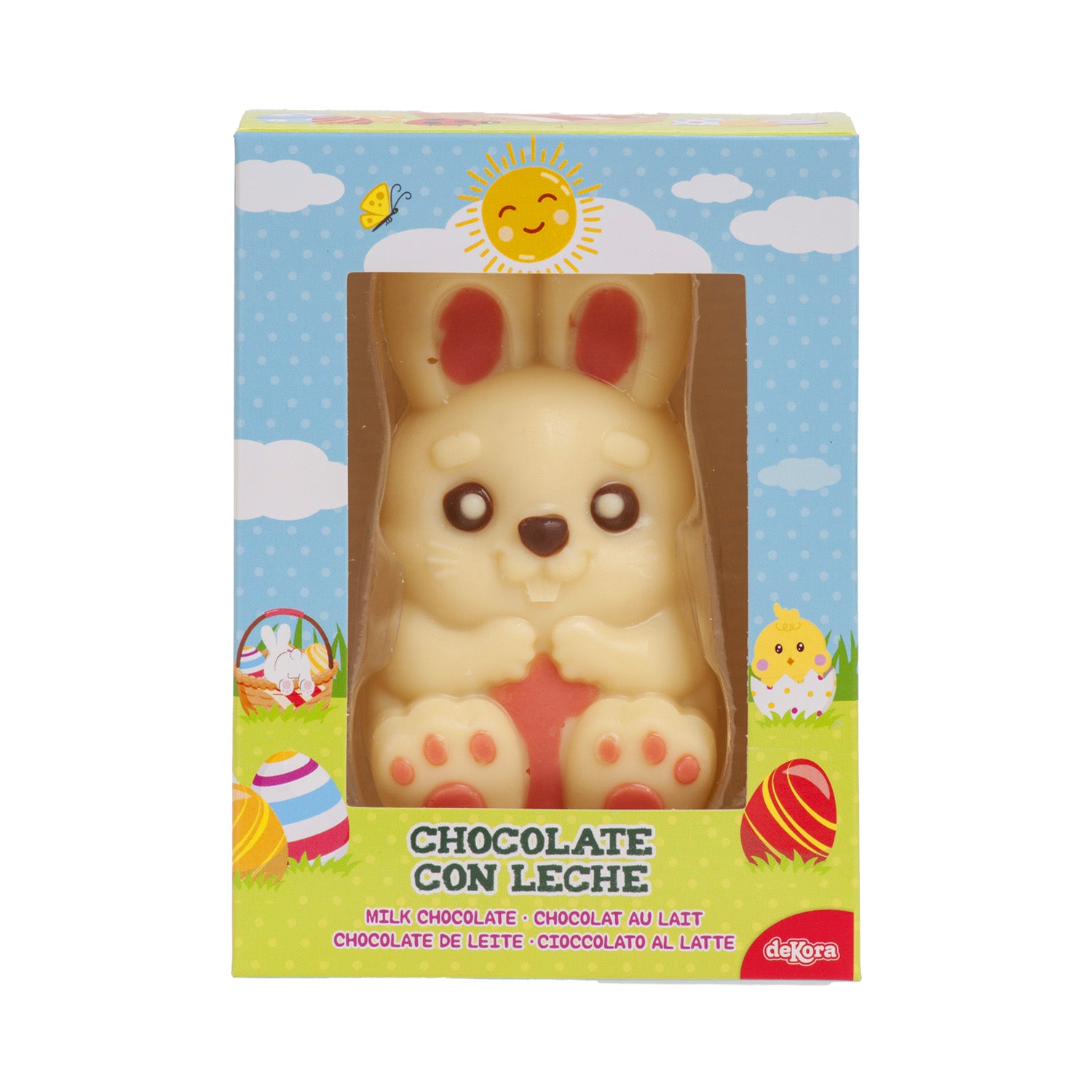 SURTIDO 3D CONEJITO Y GALLINA CHOCOLATE 55 GR