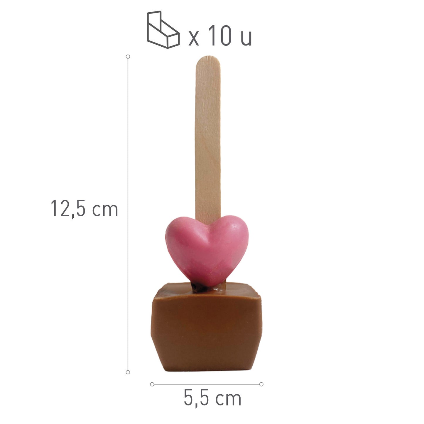 CHOCOLATE PARA DERRETER NO DIA DOS NAMORADOS