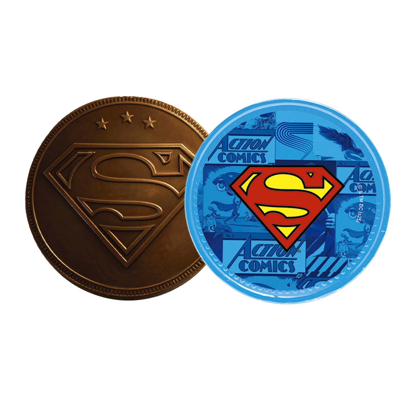 MÉDAILLE CHOCOLAT SUPERMAN 23 GR