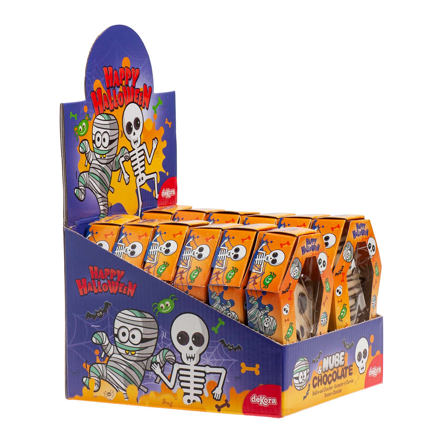 MALLOW CHOC  ATAUD MOMIA Y CALAVERA 30GR