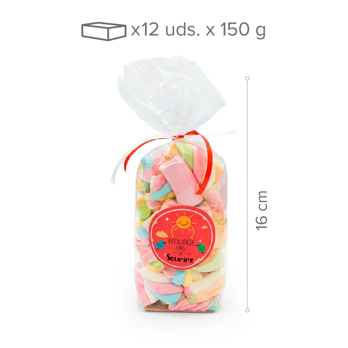 CHACHI BAGS MALLOW 150G - CON MENSAJE EN FRANCÉS