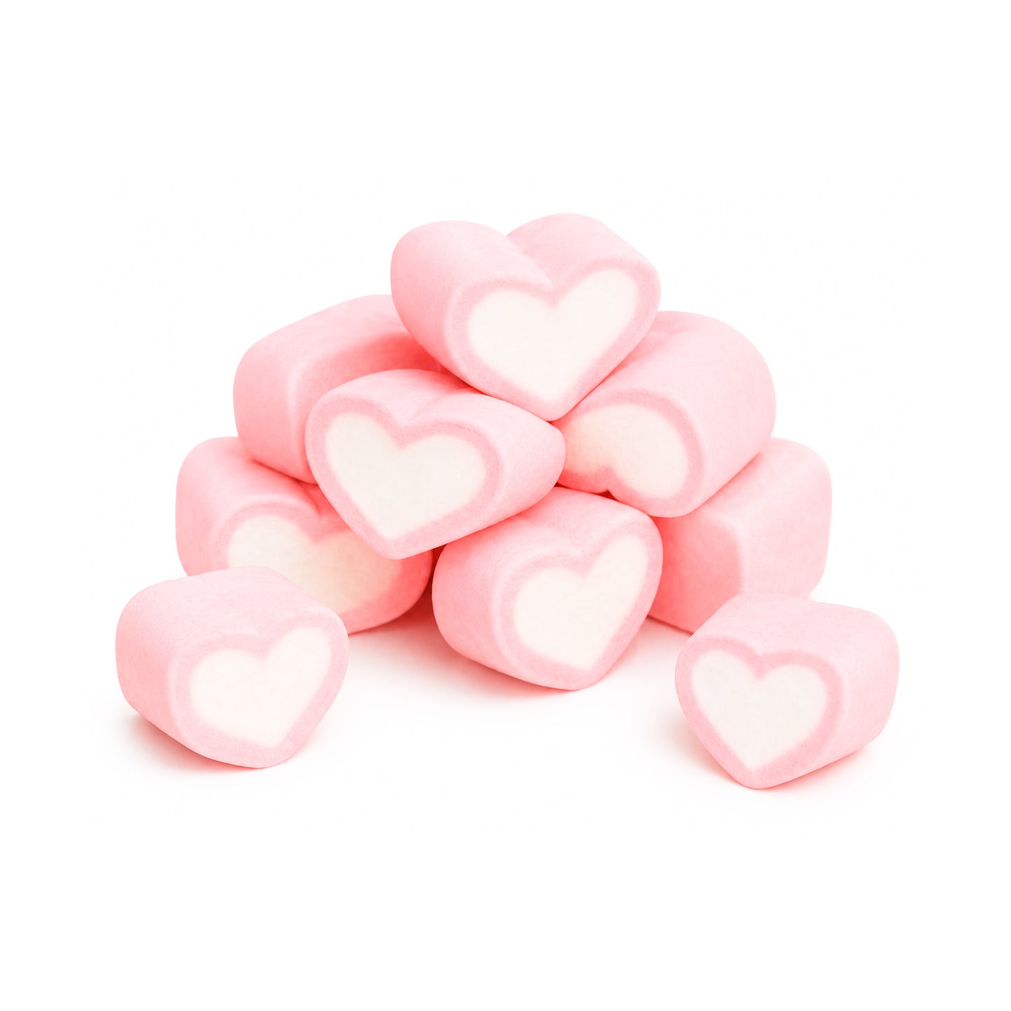 SACCHETTO DI CUORI DI MALLOW 80GR