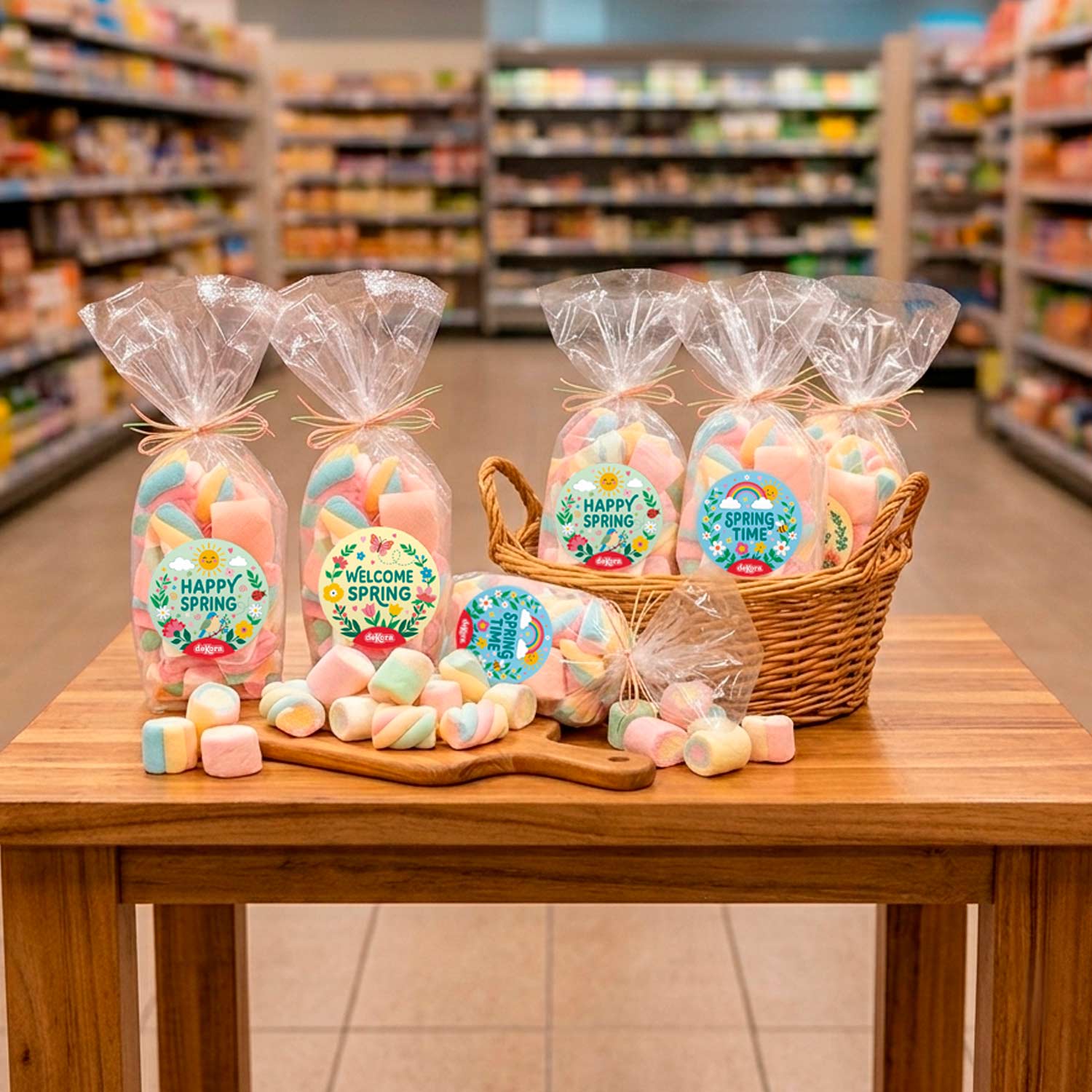 SACCHETTO DI MALLOW PASQUA 100GR