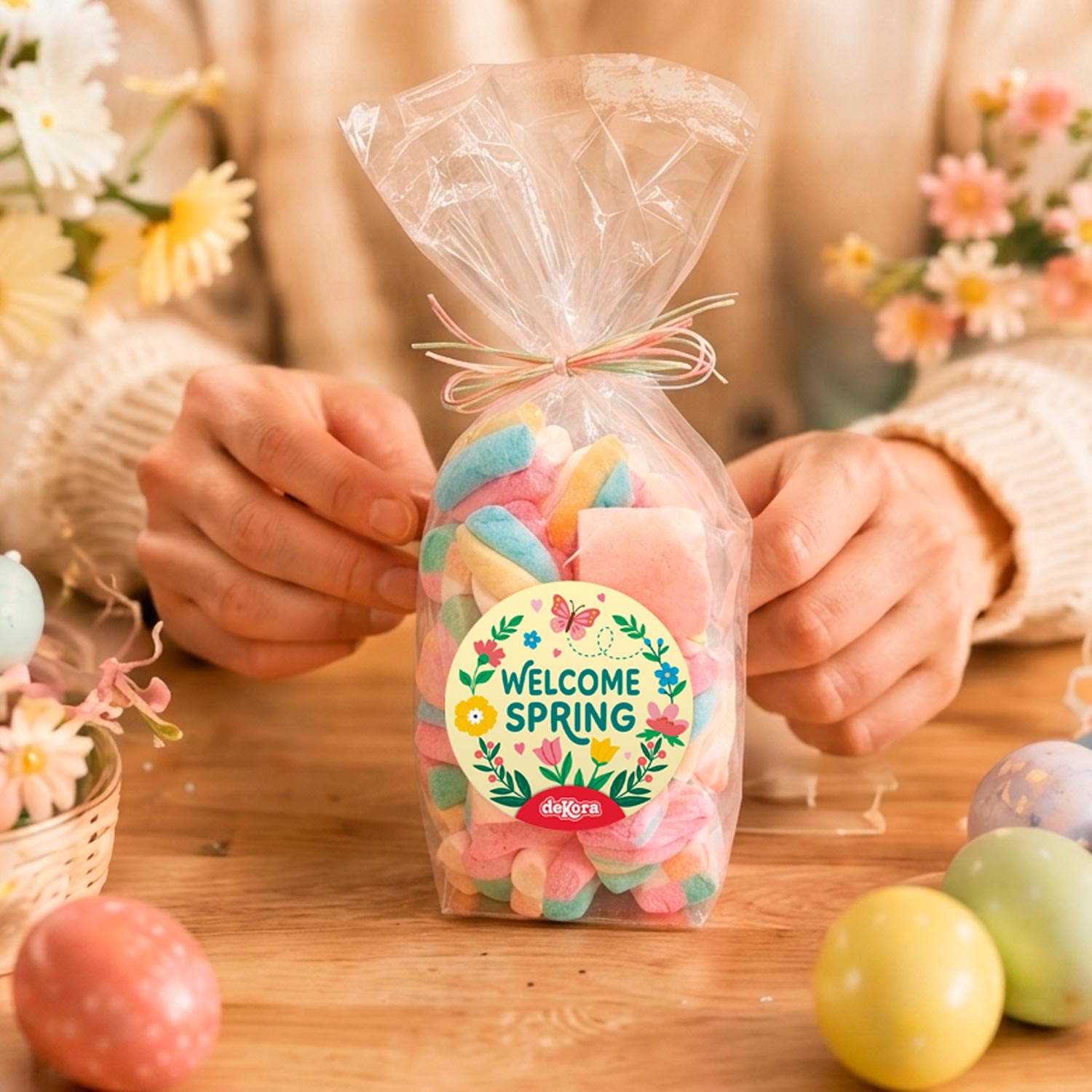 SACCHETTO DI MALLOW PASQUA 100GR