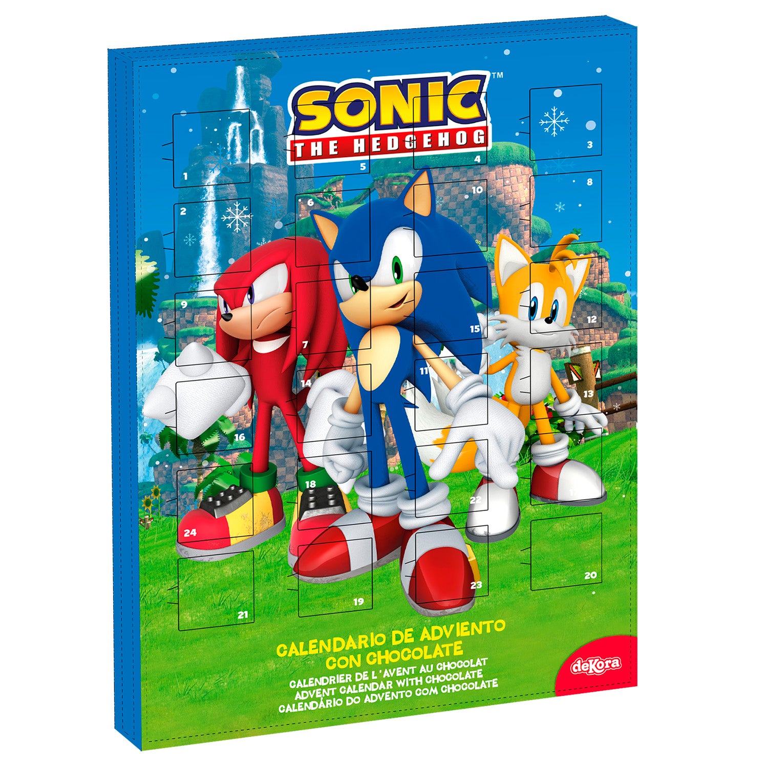 CALENDRIER DE L'AVENT SONIC 50GR