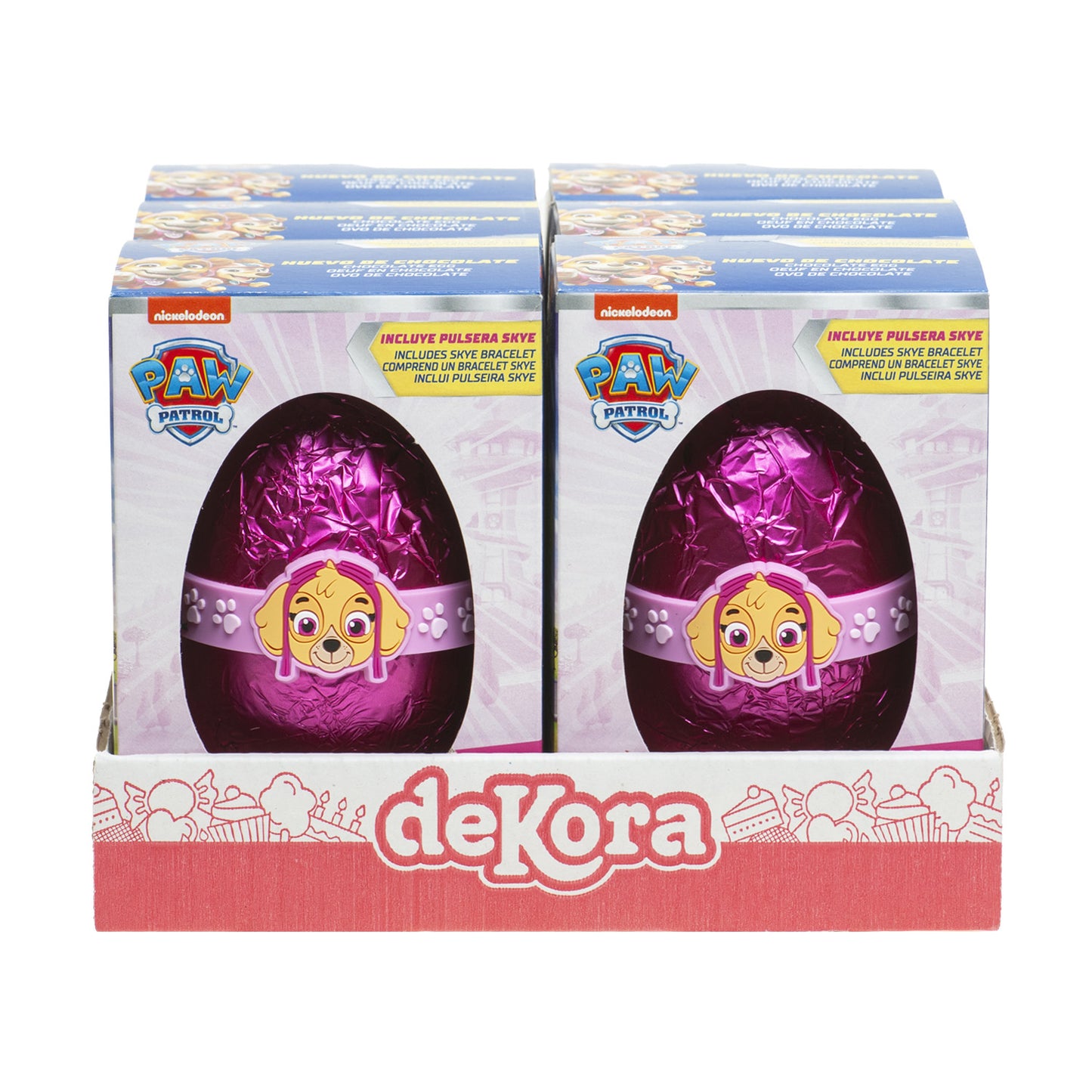 CHOCOLATE EGG WITH SKYE BRACELET 55GR