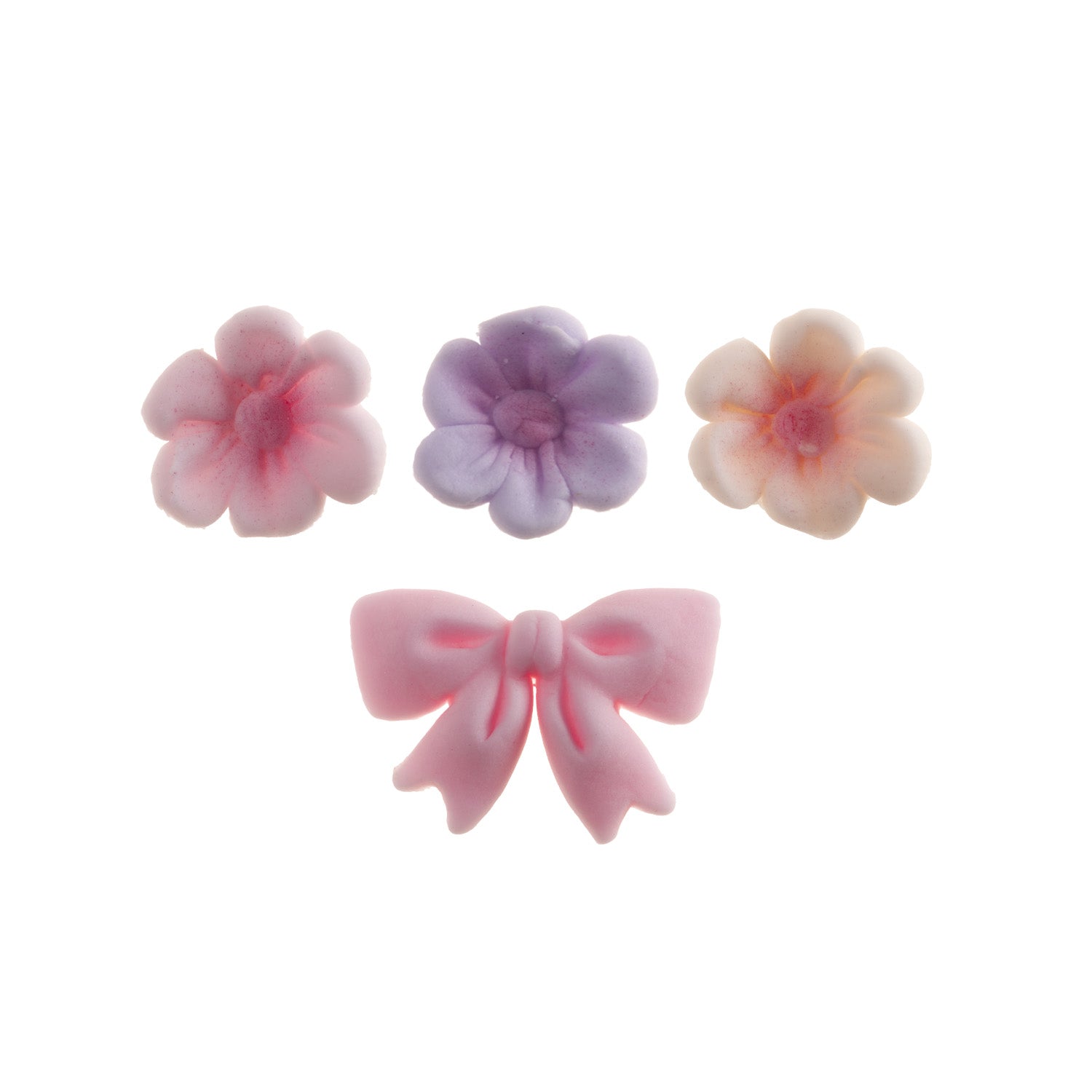 BLISTER SUCRE RUBAN ROSE AVEC FLEURS