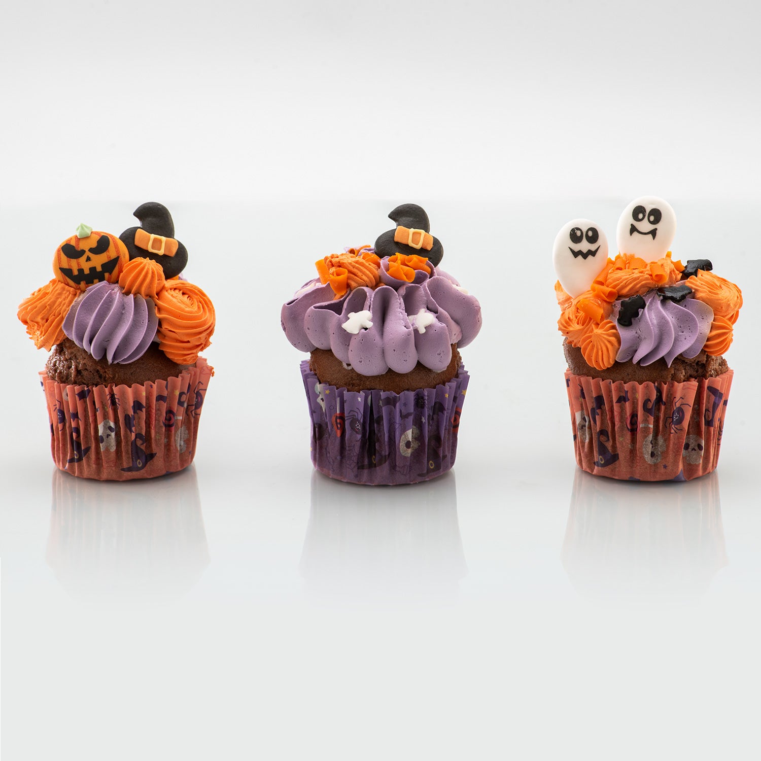 15 BLISTER AÇÚCAR 2D  FANTASMA, ABÓBORA E BRUXA