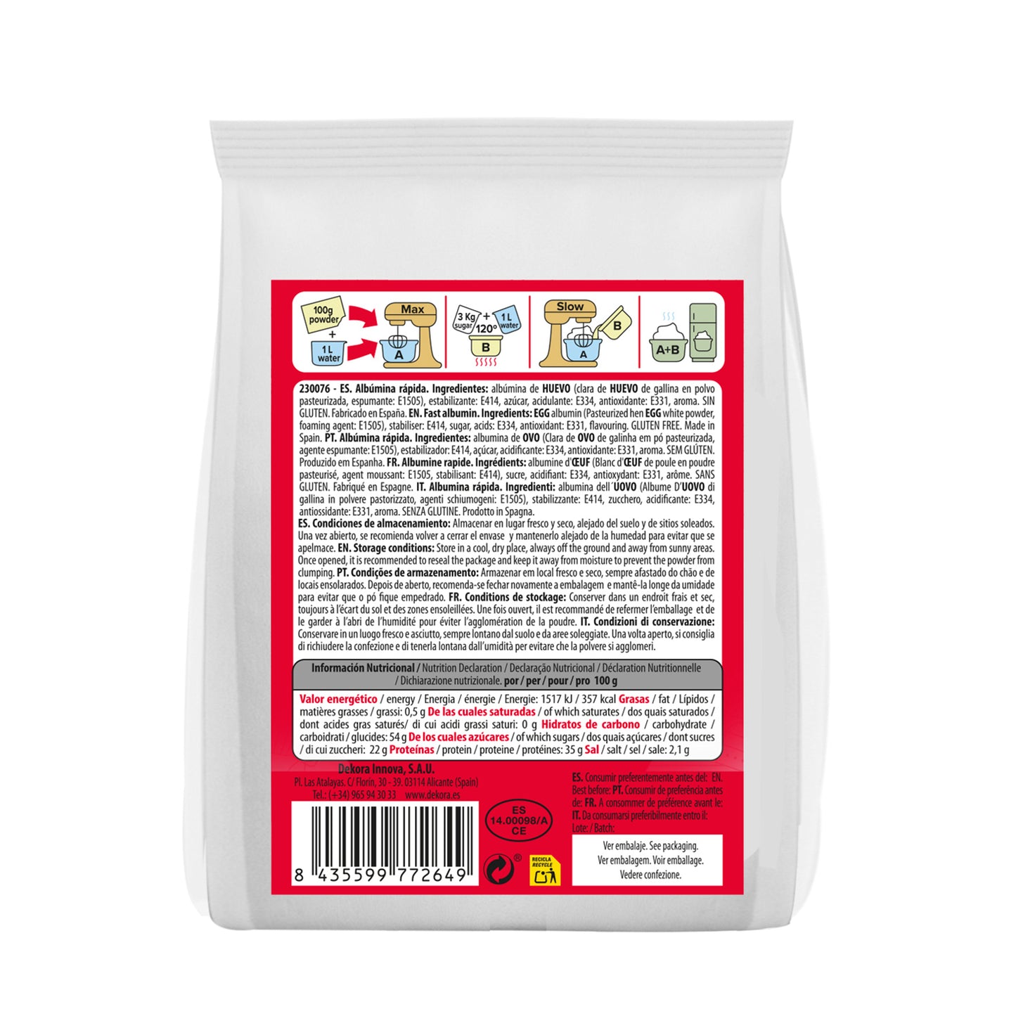 POUDRE DE MERINGUE 200GR