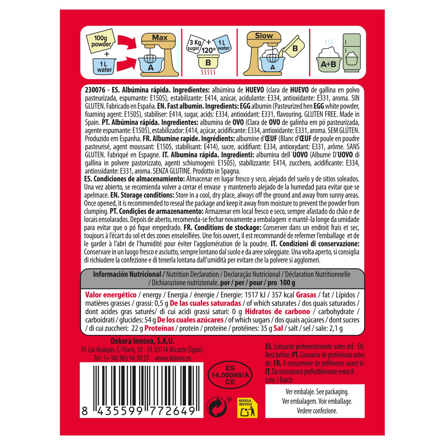 MERENGUE EN POLVO 200GR