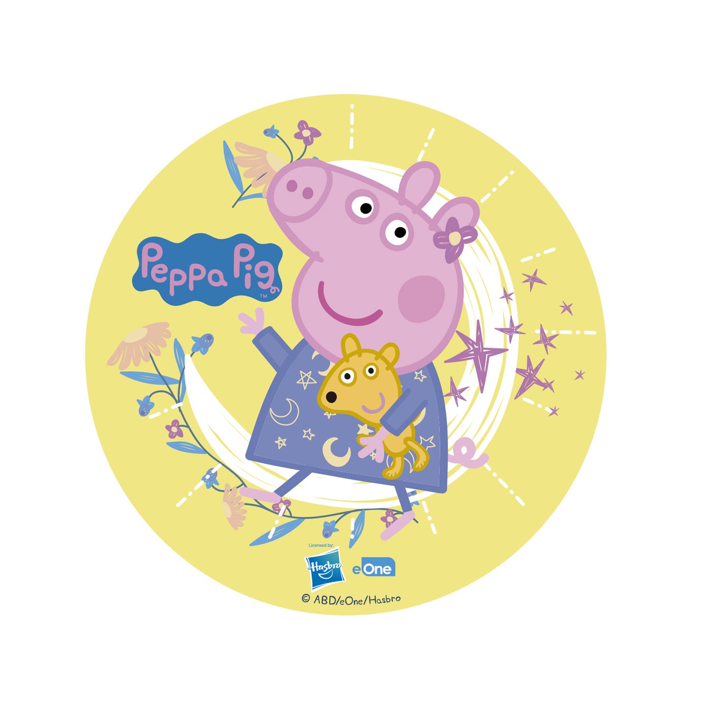 DISCO COMESTÍVEL DECORAR BOLOS PEPPA PIG ZERO 15,5CM