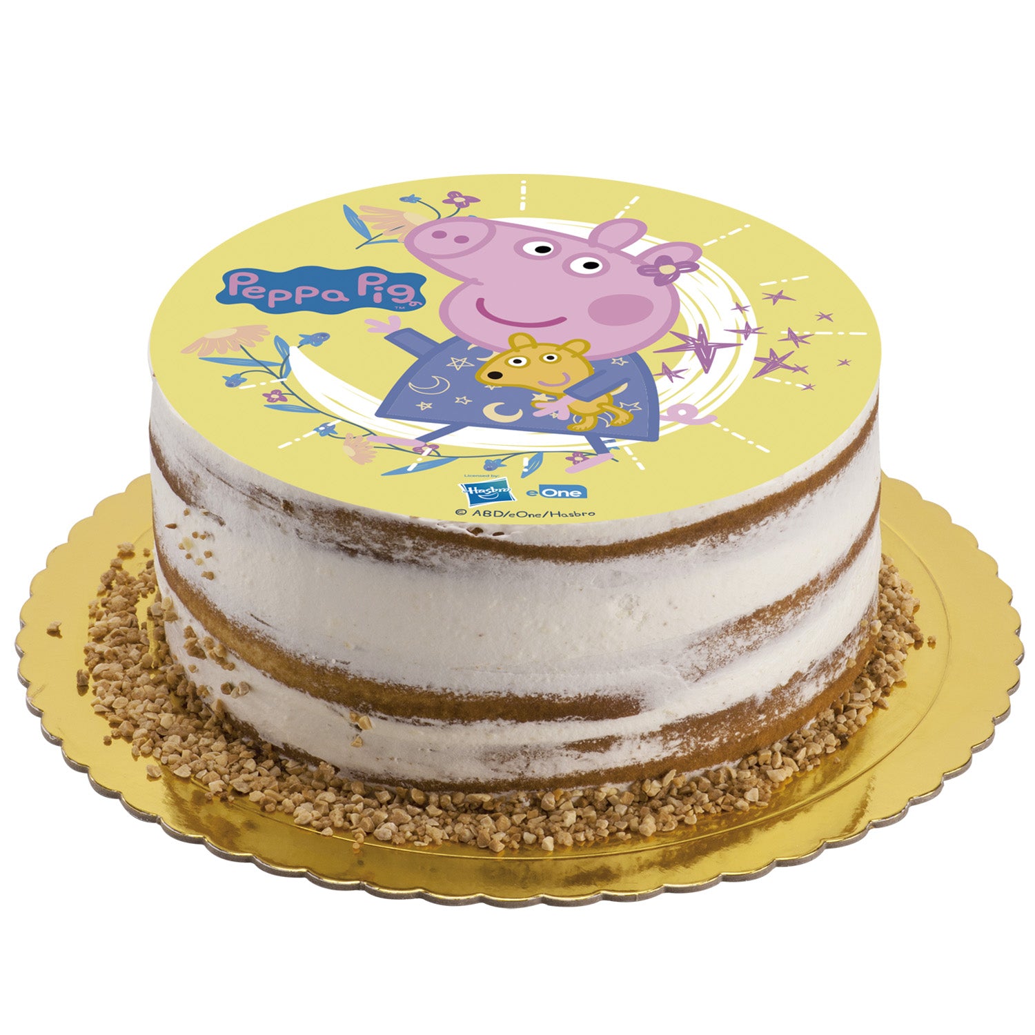DISCO COMESTÍVEL DECORAR BOLOS PEPPA PIG ZERO 15,5CM