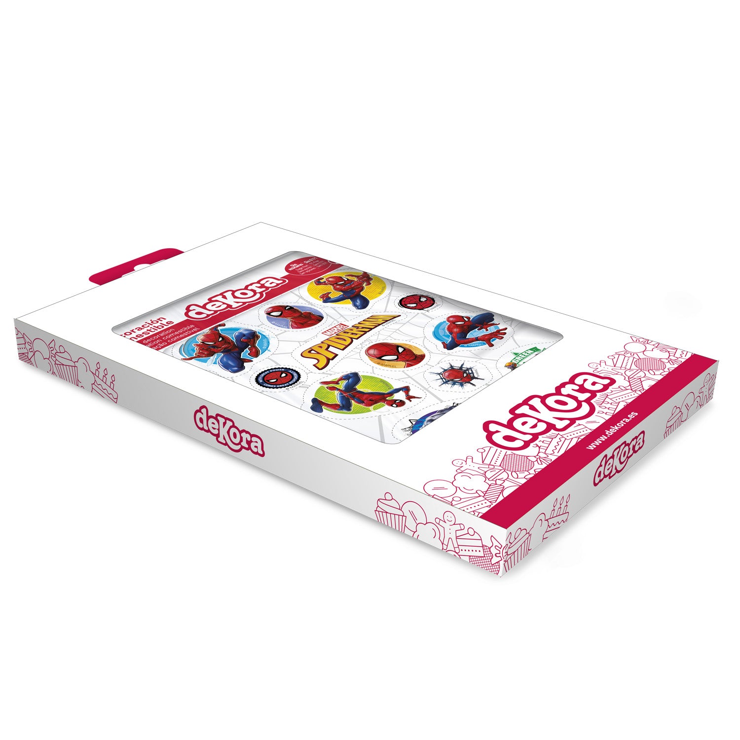 DÈCORATION COMESTIBLE À DÉCOUPER SPIDER-MAN ZERO