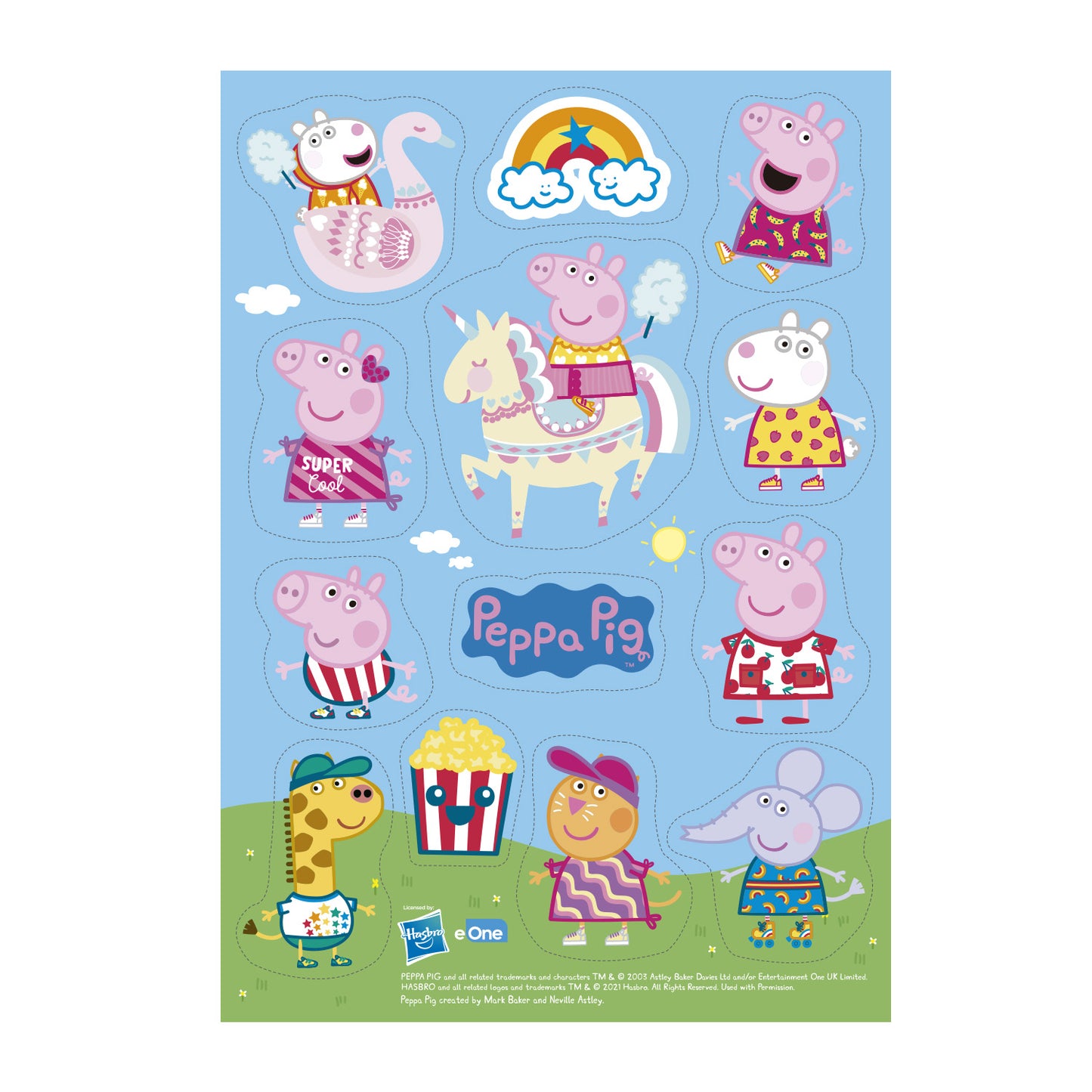 ZERO Peppa Pig Edible Cut-Out Decoration