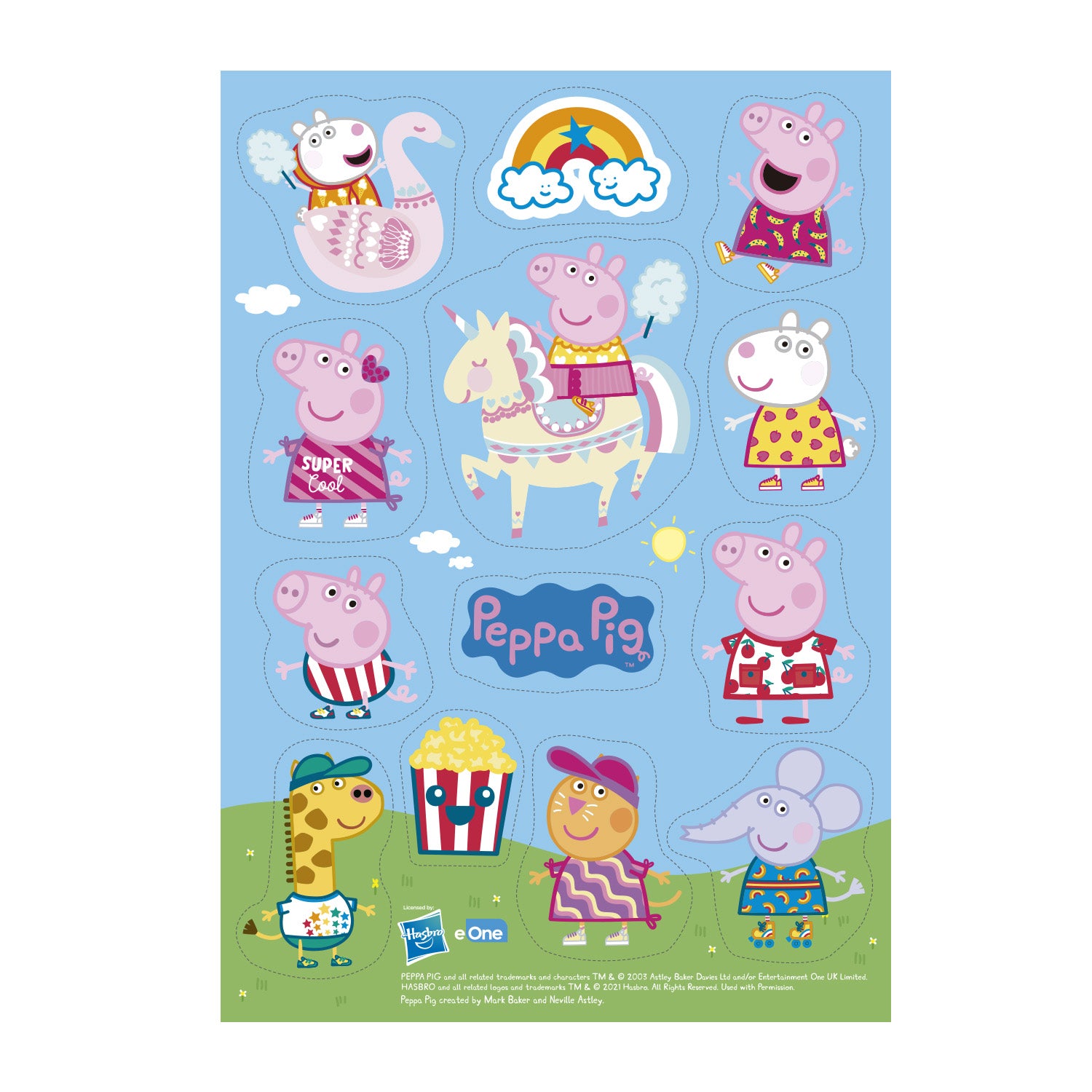 ZERO Peppa Pig Edible Cut-Out Decoration