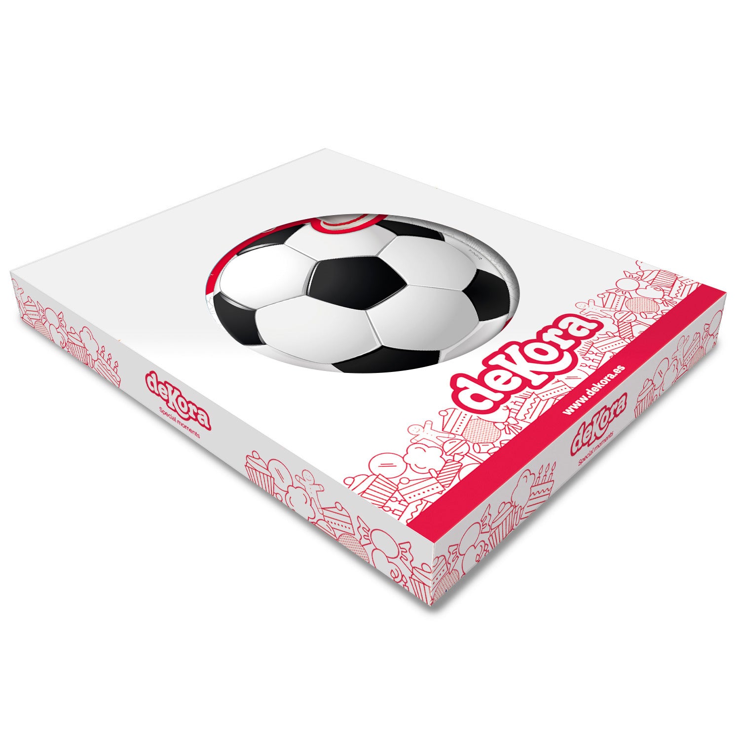 DISCO COMESTIBLE TARTA FÚTBOL ZERO 15,5CM