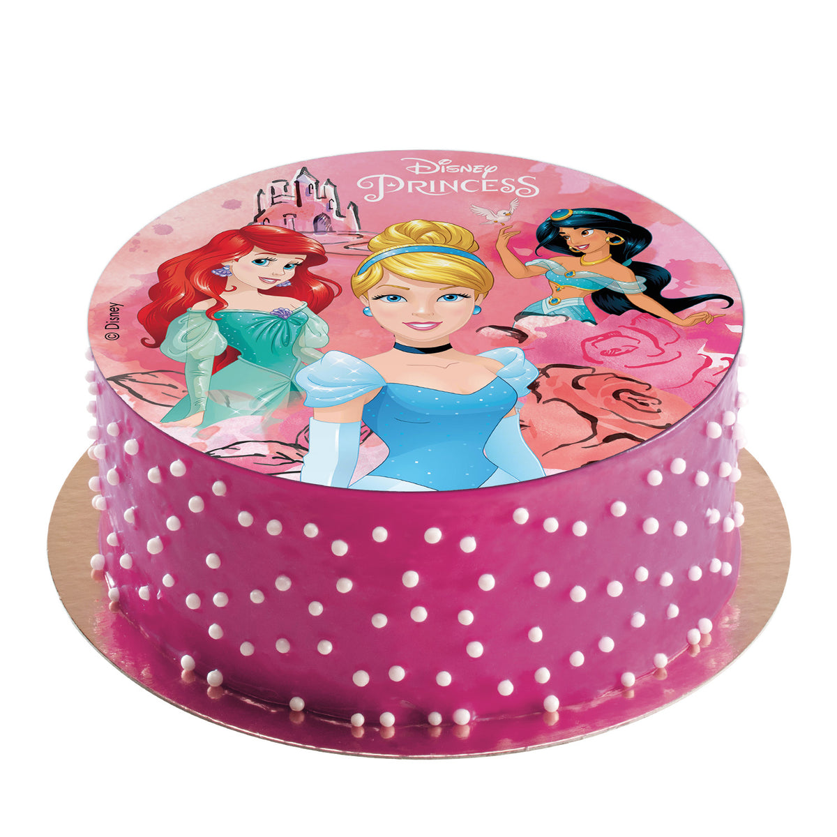 DISCOS COMESTIVELS BOLOS PRINCESSES 20CM