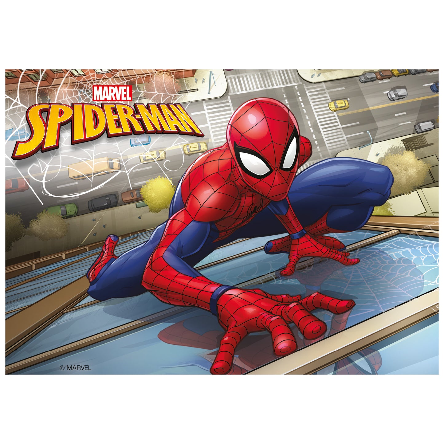 FONDANT DECORAZIONE TORTE SPIDERMAN A5 14,8X21CM