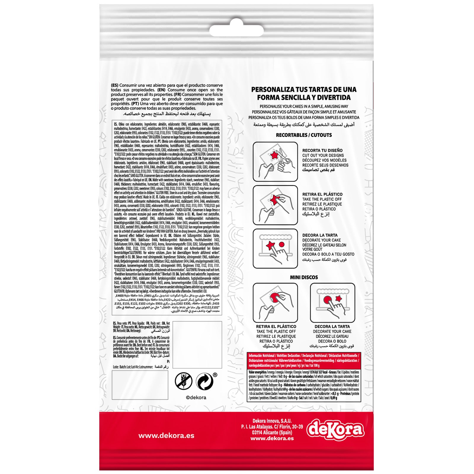 FONDANT DÉCO GATEAU SPIDERMAN A5 14,8X21CM