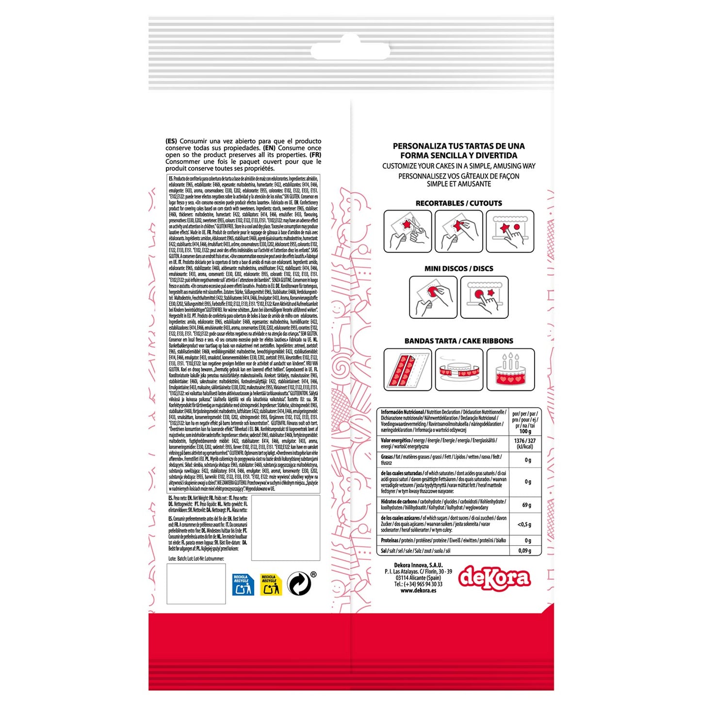 STITCH EDIBLE CAKE SHEET 14,8X21CM A5
