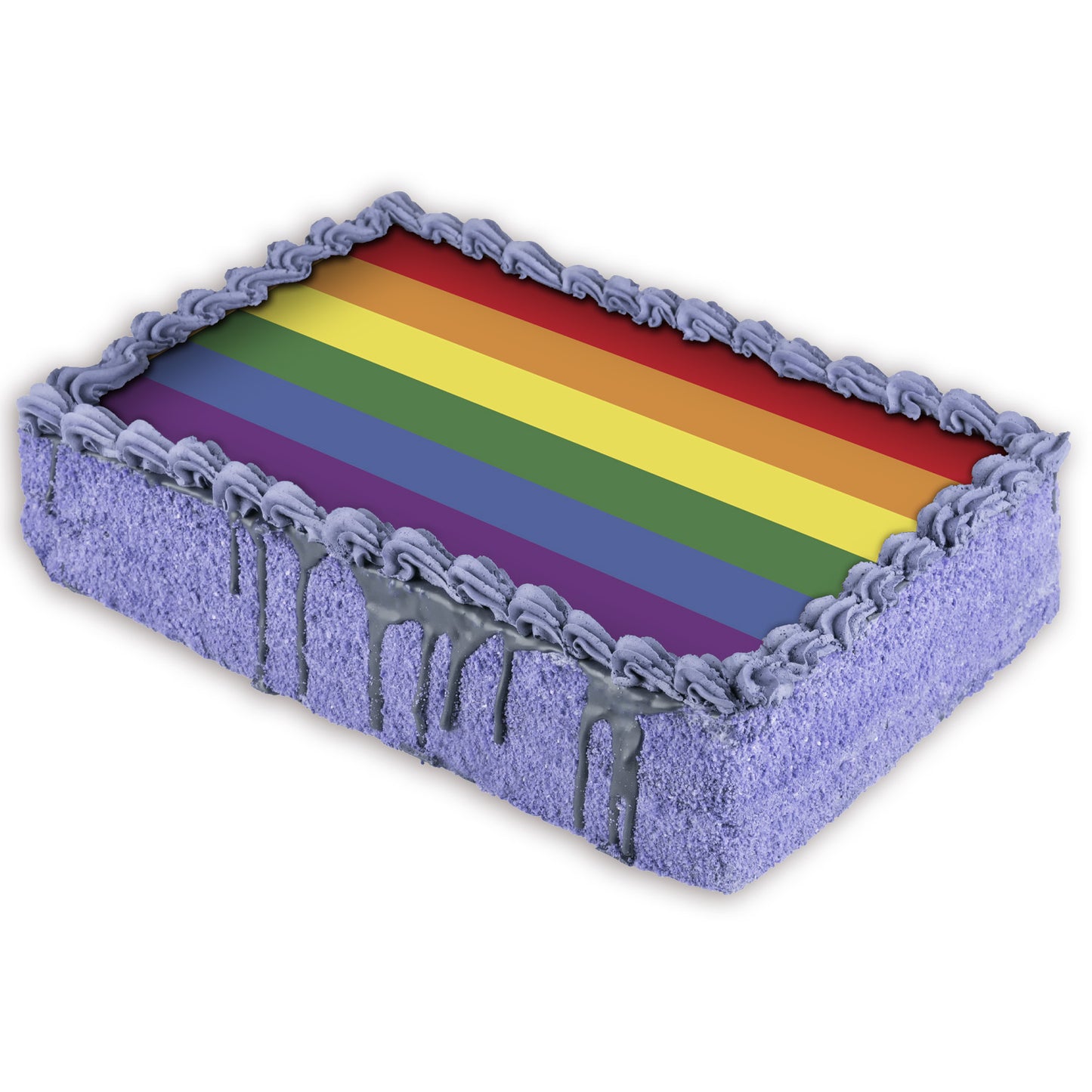 LÁMINA COMESTIBLE TARTA LGTBI 14,8X21CM A5