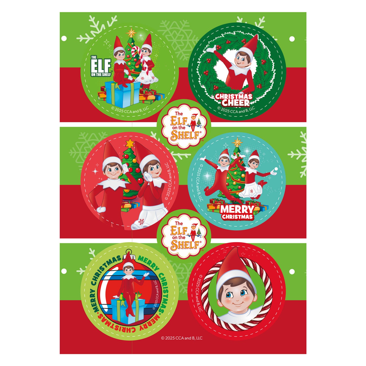 THE ELF MIX DISQUES COMESTIBLES 6U Ø 5,8CM