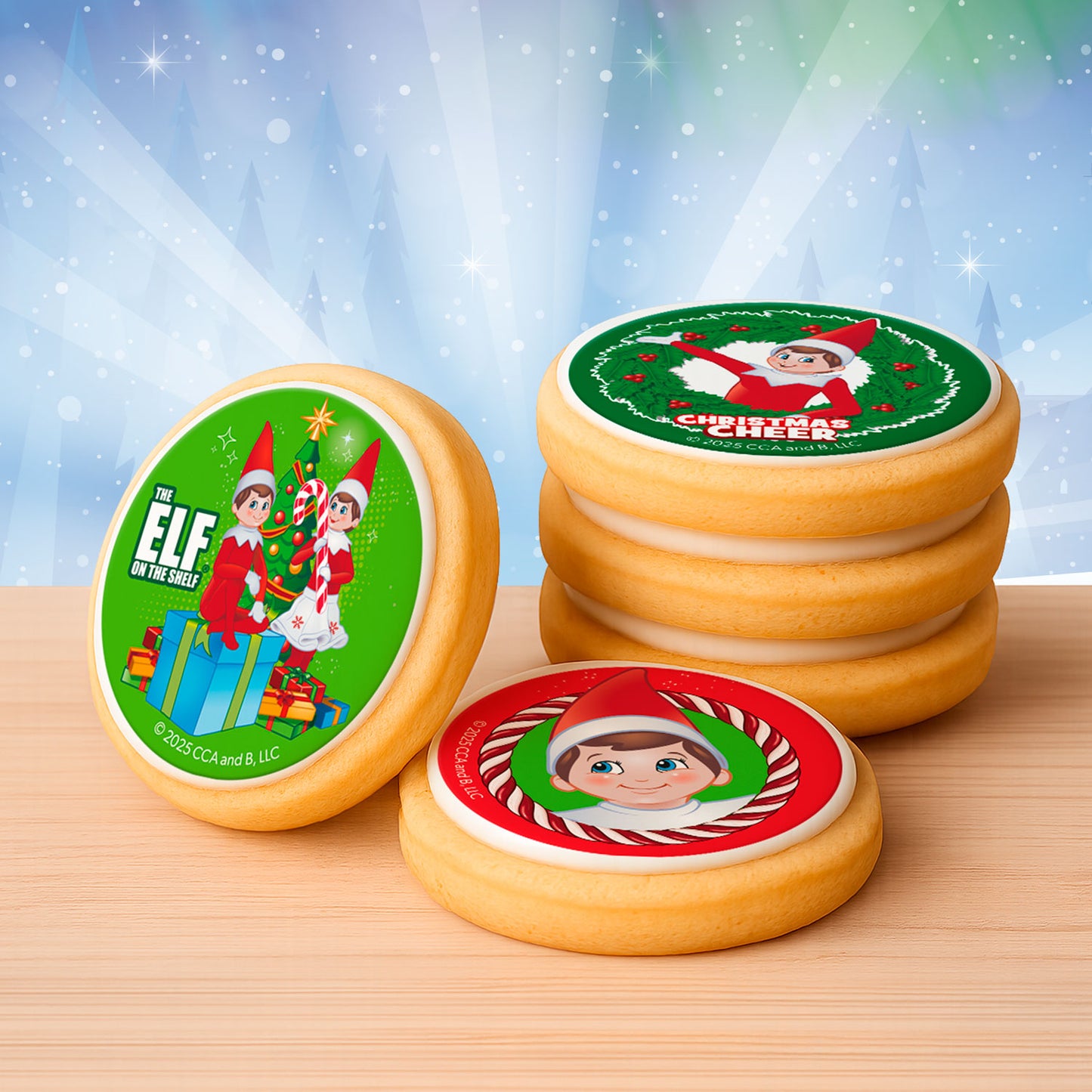 MIX DISCOS COMESTIBLES THE ELF 6U Ø 5,8CM A5