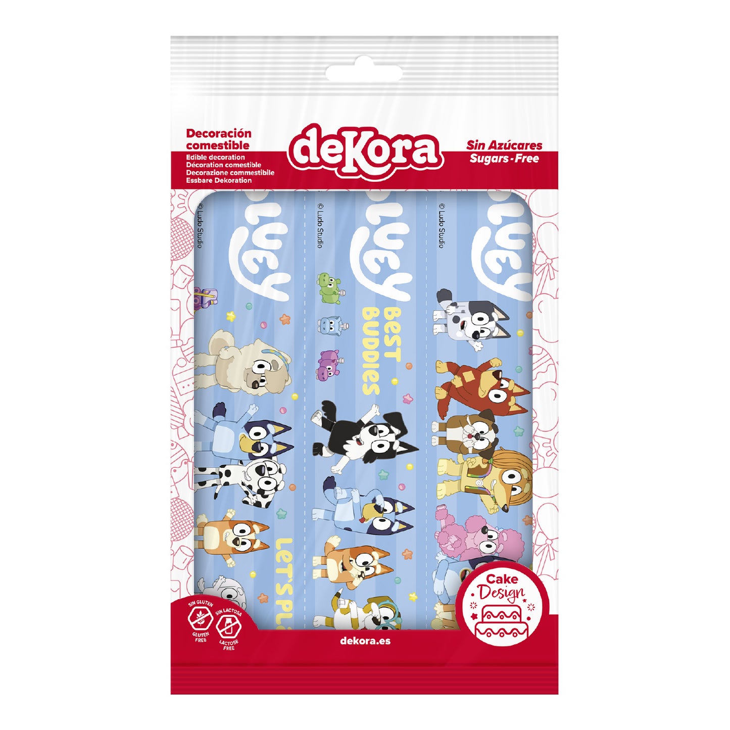 RIBBONS BLUEY Y BINGO COMESTIBLE A5 14,8X21CM