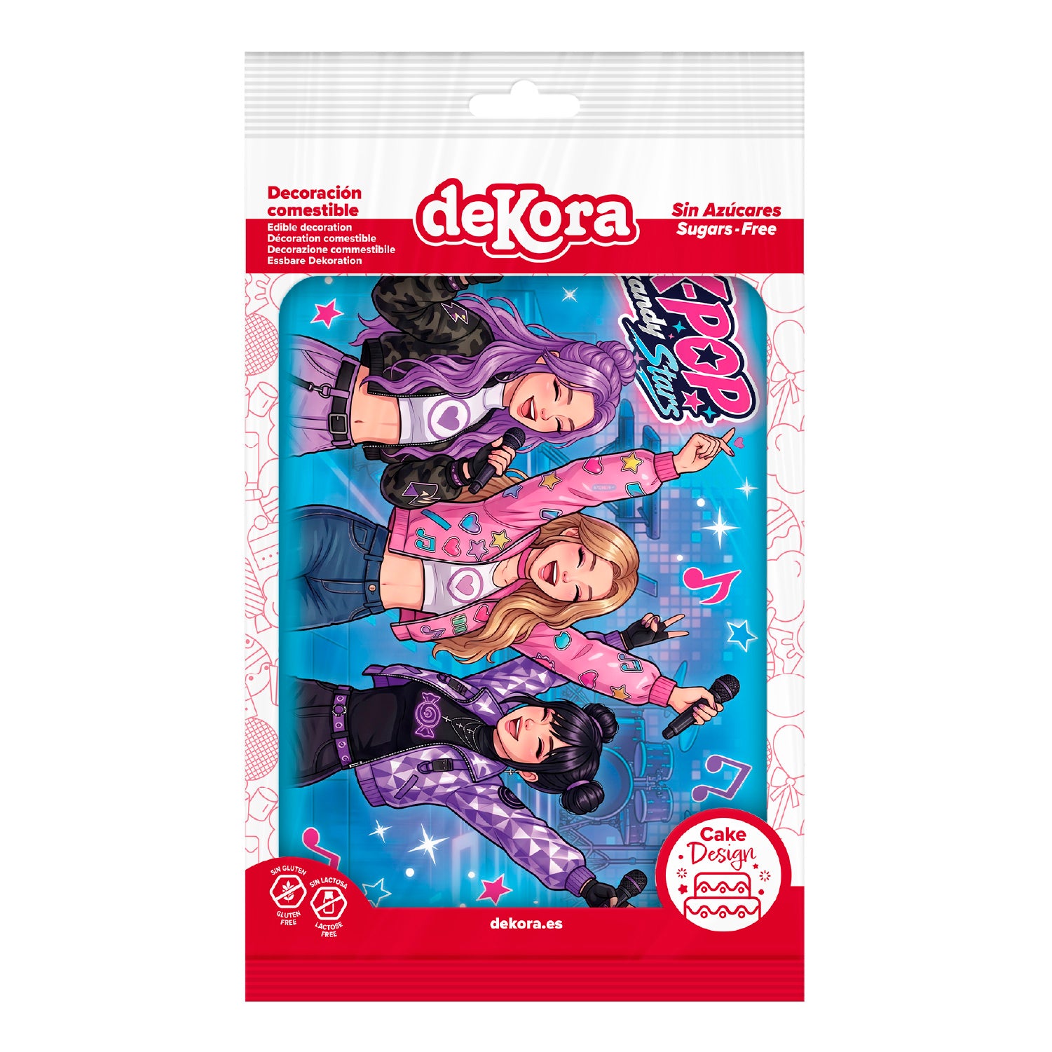 KPOP EDIBLE CAKE SHEET 14,8X21CM A5