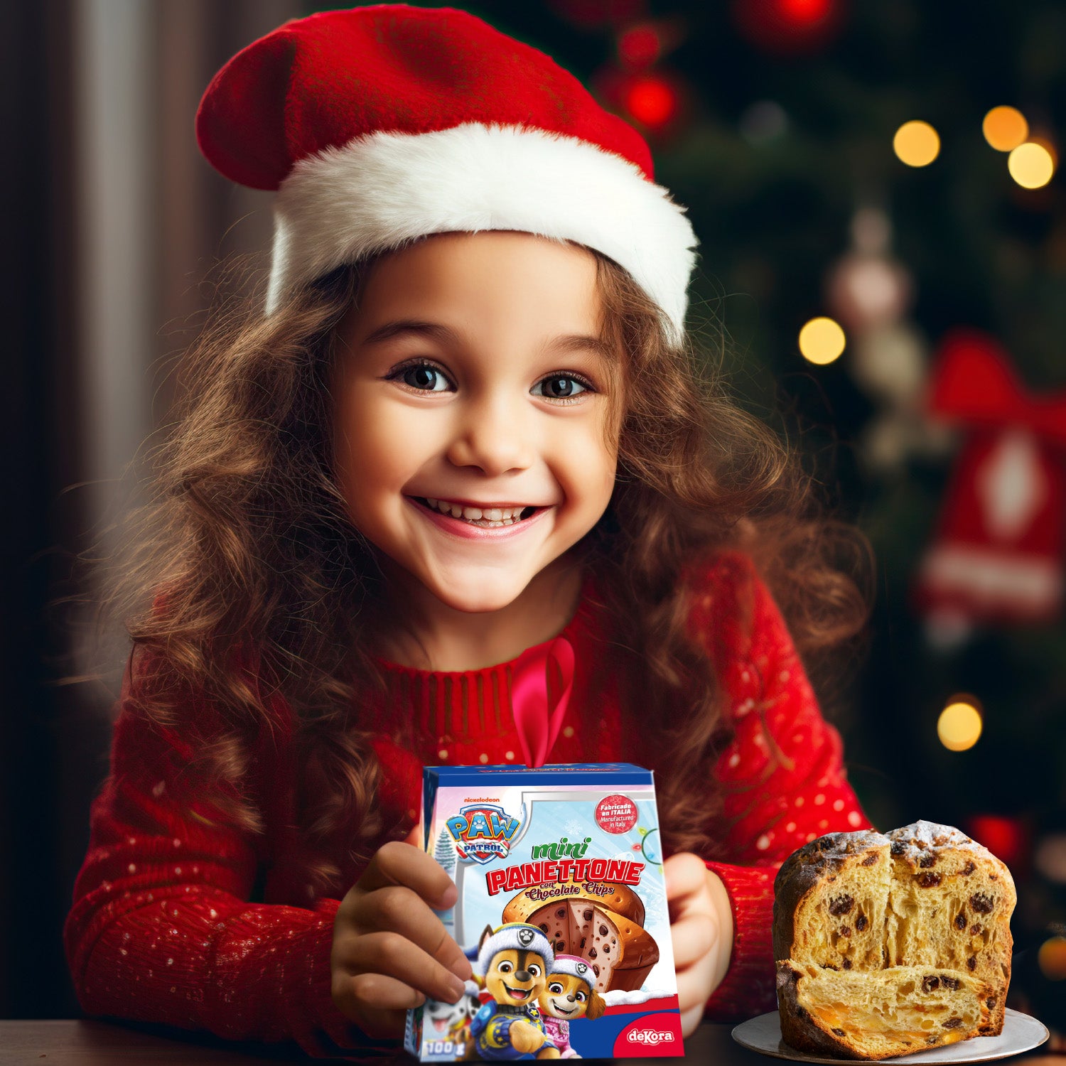 PANETTONE CON CHOCOLATE PAW PATROL 100GR