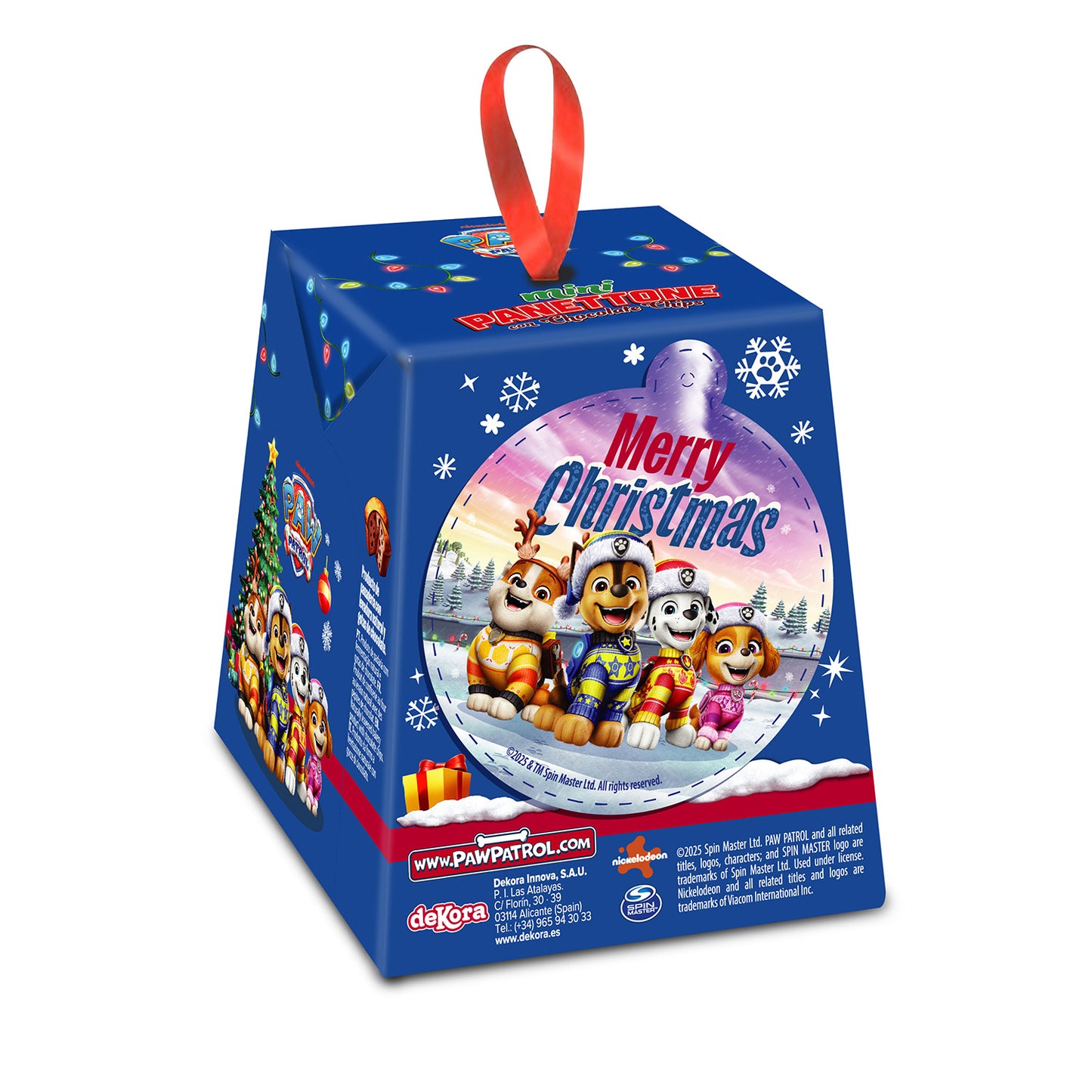 PANETTONE CON CHOCOLATE PAW PATROL 100GR