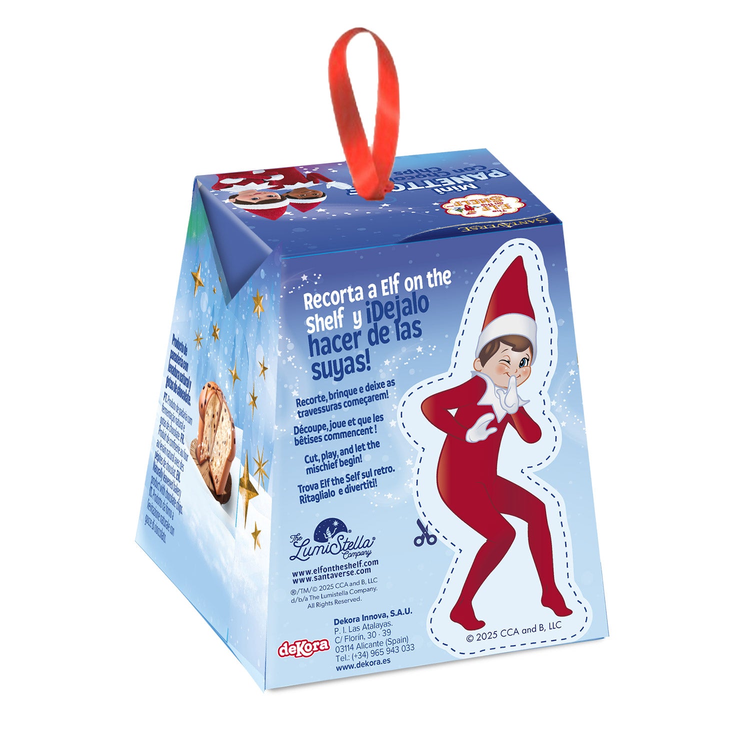 PANETTONE CON CHOCOLATE THE ELF 100GR