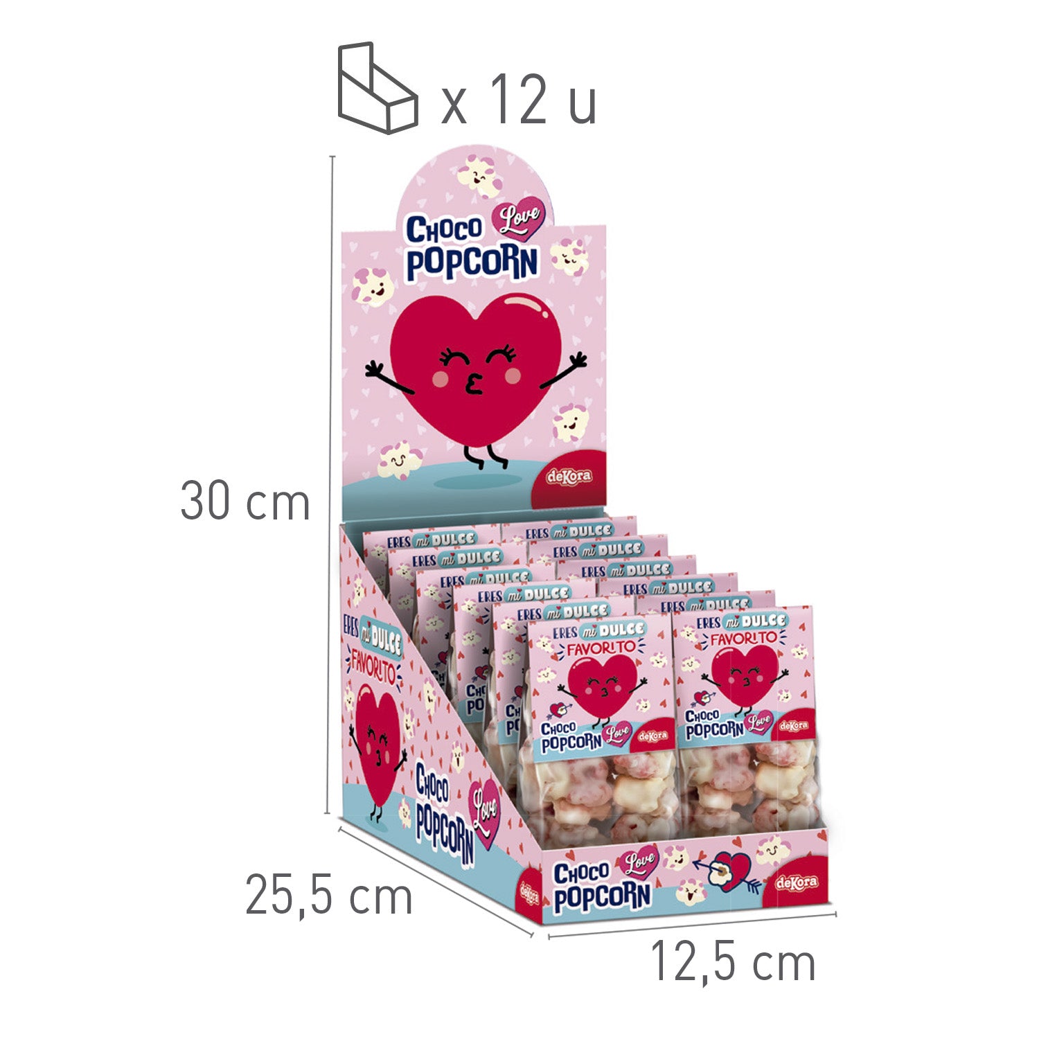 CHOCO POP-CORN LOVE 45GR